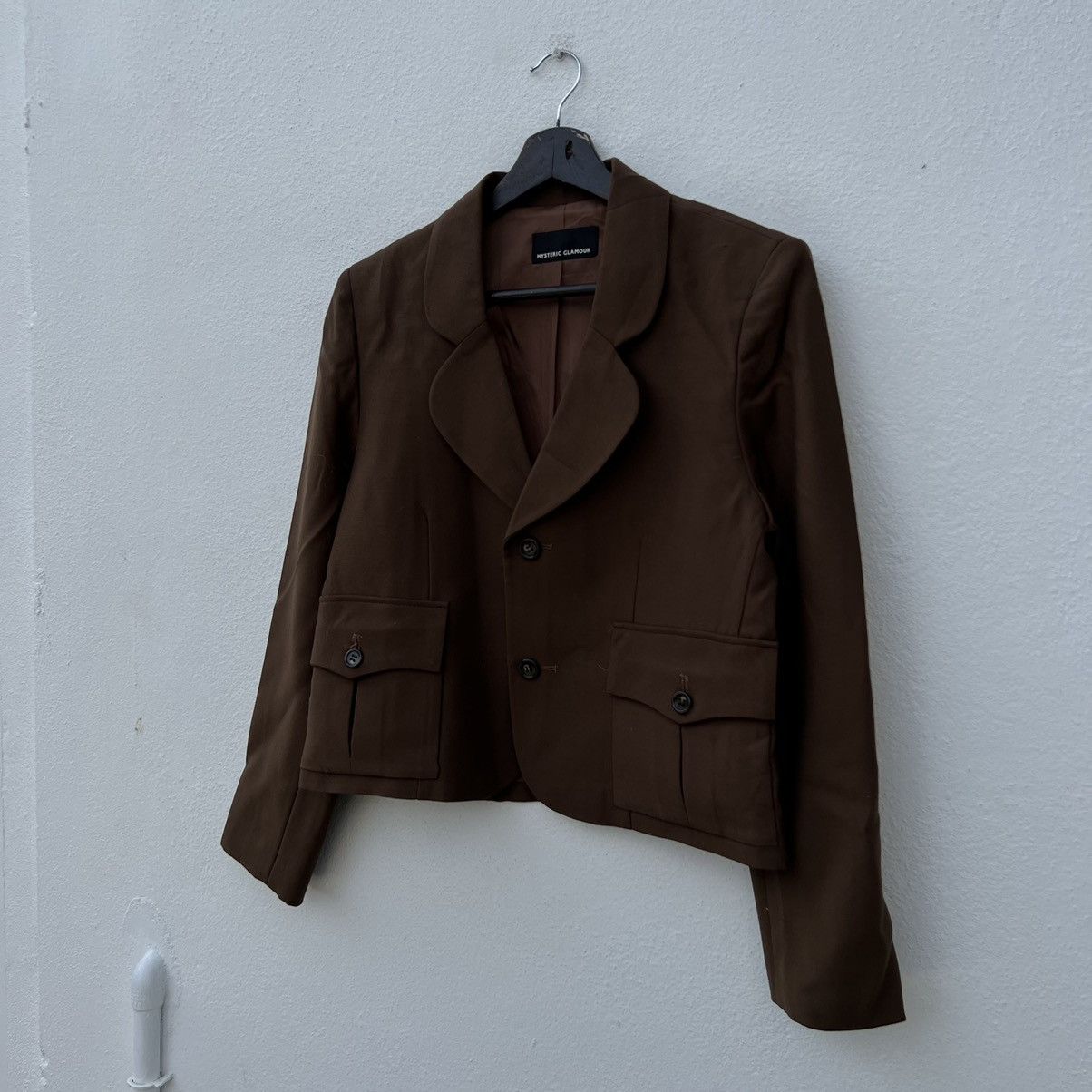 Hysteric Glamour VINTAGE HYSTERIC GLAMOUR CROPPED COAT JACKET Size US M / EU 48-50 / 2 - 2 Thumbnail