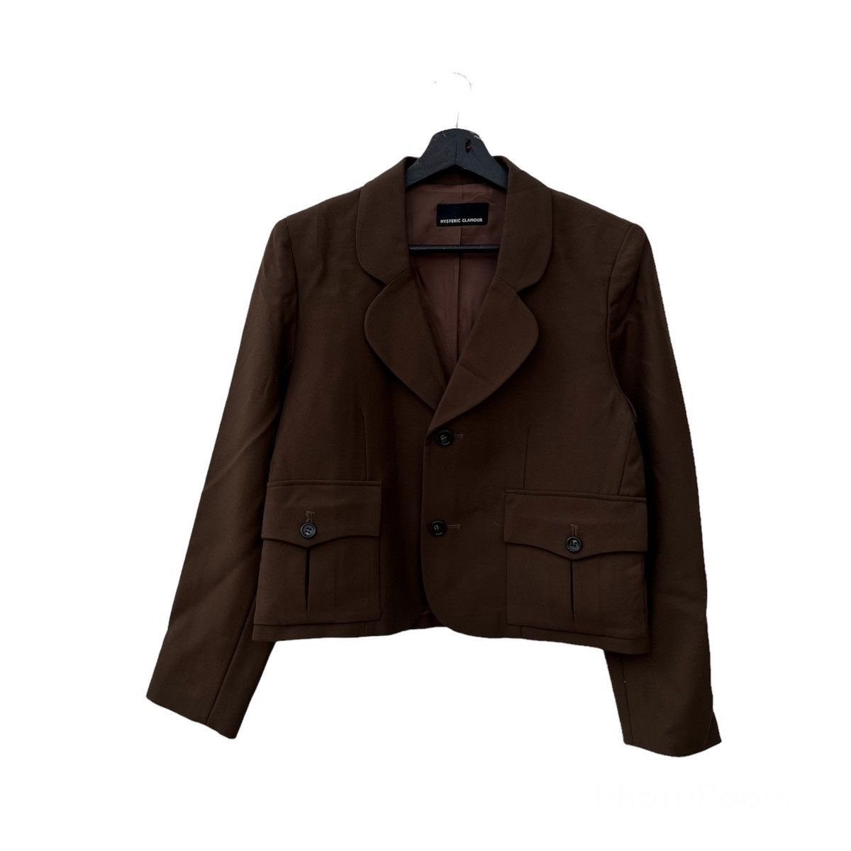 Hysteric Glamour VINTAGE HYSTERIC GLAMOUR CROPPED COAT JACKET Size US M / EU 48-50 / 2 - 1 Thumbnail