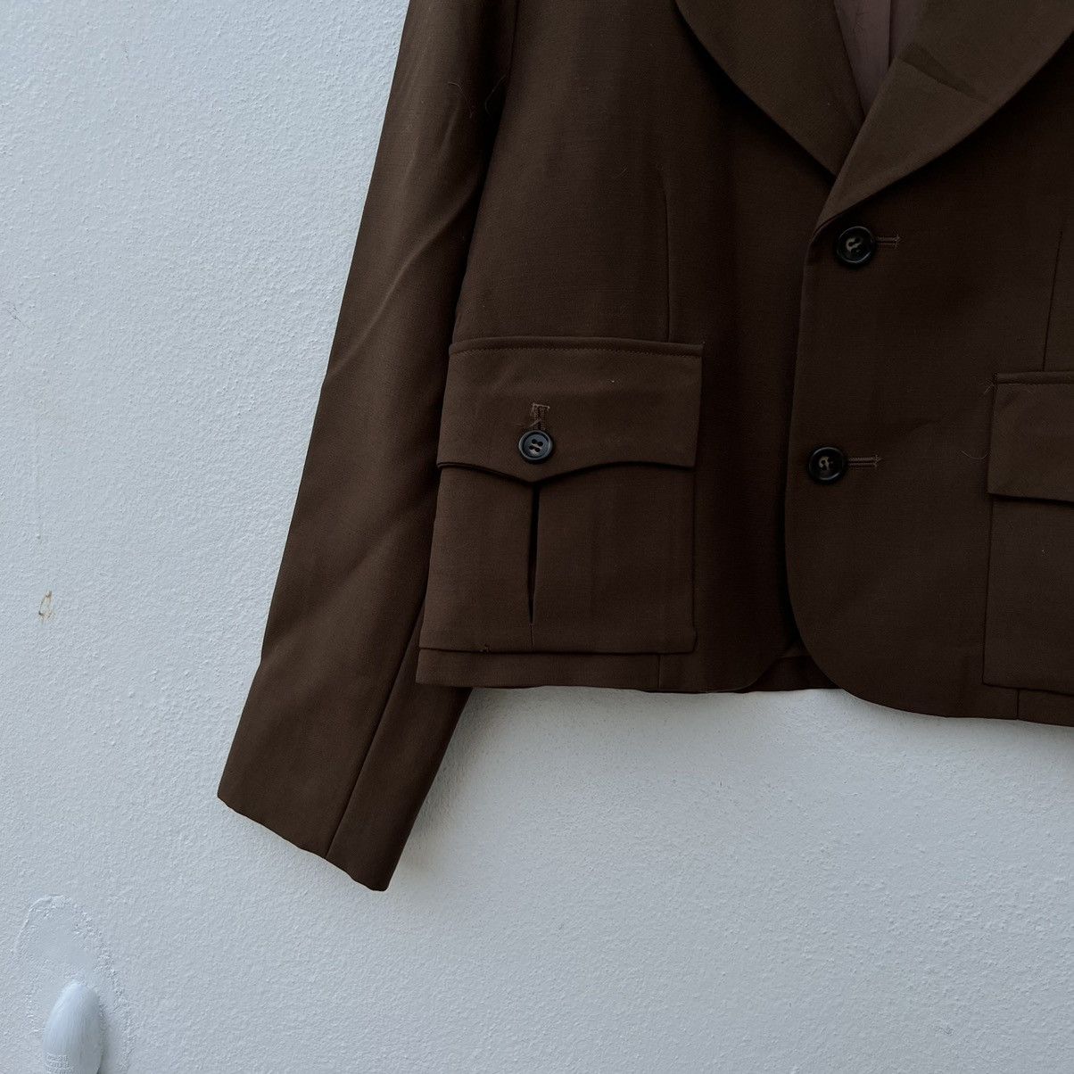 Hysteric Glamour VINTAGE HYSTERIC GLAMOUR CROPPED COAT JACKET Size US M / EU 48-50 / 2 - 4 Thumbnail