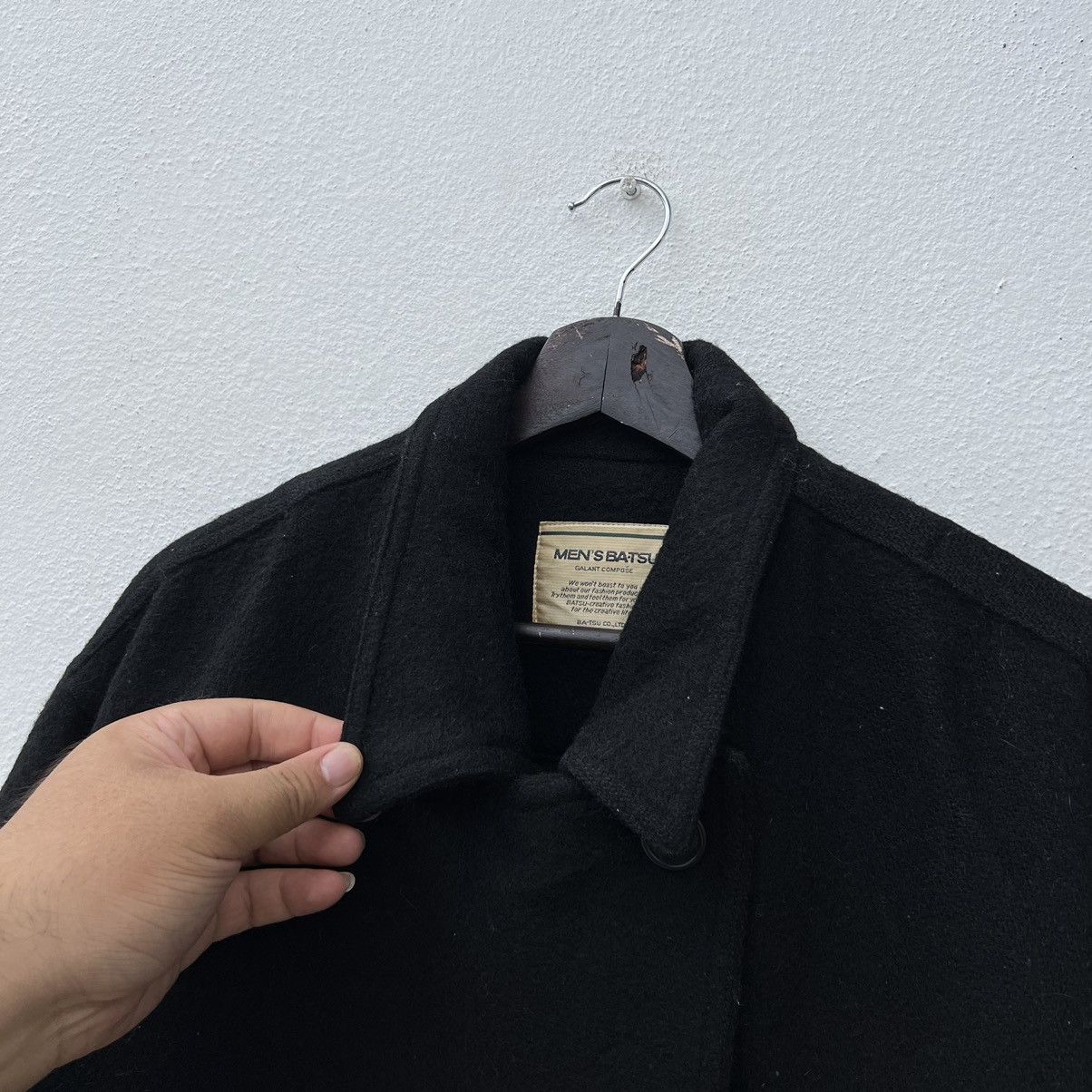 Japanese Brand VINTAGE MEN’S BATSU GALANT COMPOSE INSPIRED ISSEY MIYAKE Size US L / EU 52-54 / 3 - 7 Thumbnail