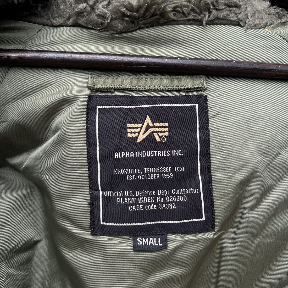 Alpha Industries MINK FUR HOODIE BOMBER JACKET ALPHA INDUSTRIES Size US S / EU 44-46 / 1 - 15 Thumbnail