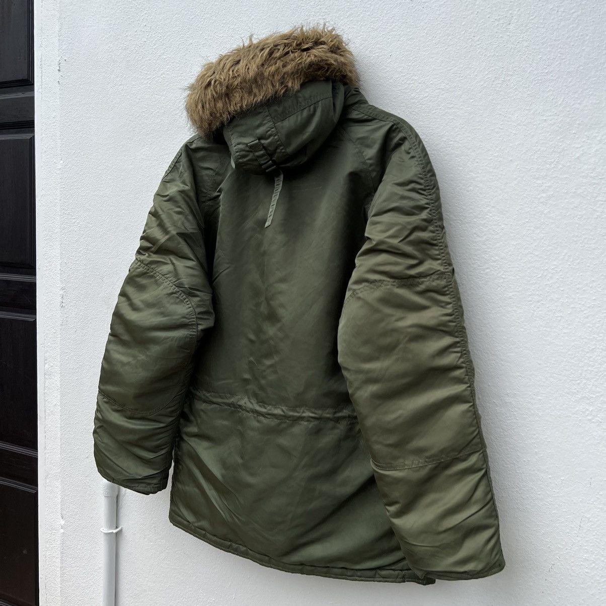 Alpha Industries MINK FUR HOODIE BOMBER JACKET ALPHA INDUSTRIES Size US S / EU 44-46 / 1 - 11 Thumbnail