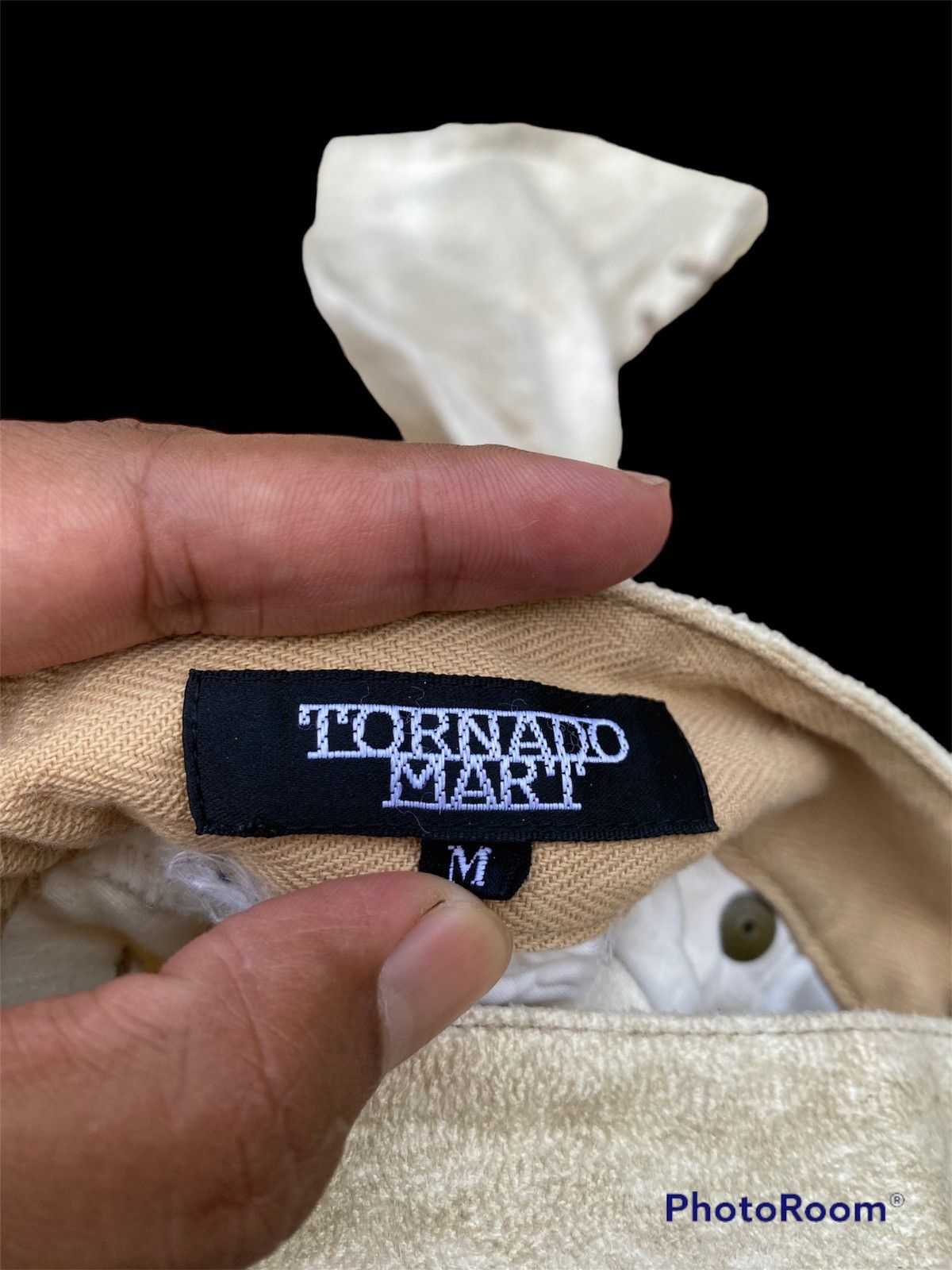 Tornado Mart tornado mart spiral cut patch lace flare jeans Size US 31 - 8 Thumbnail