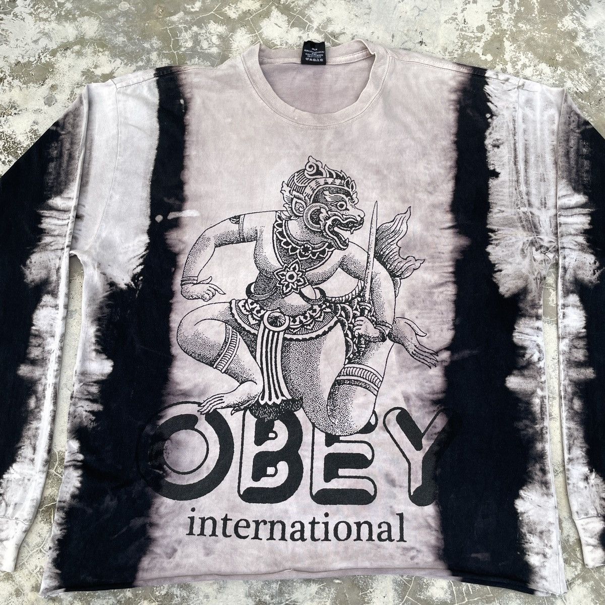 Obey × Vintage Rare' Vintage Obey Tie Dye Sweatshirts Size US M / EU 48-50 / 2 - 3 Thumbnail