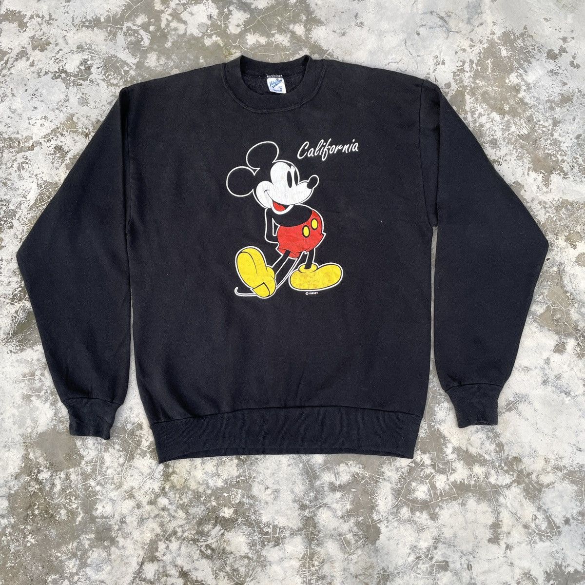 Mickey Mouse × Vintage Vintage 80s Mickey Mouse Sweatshirt Size US M / EU 48-50 / 2 - 1 Thumbnail