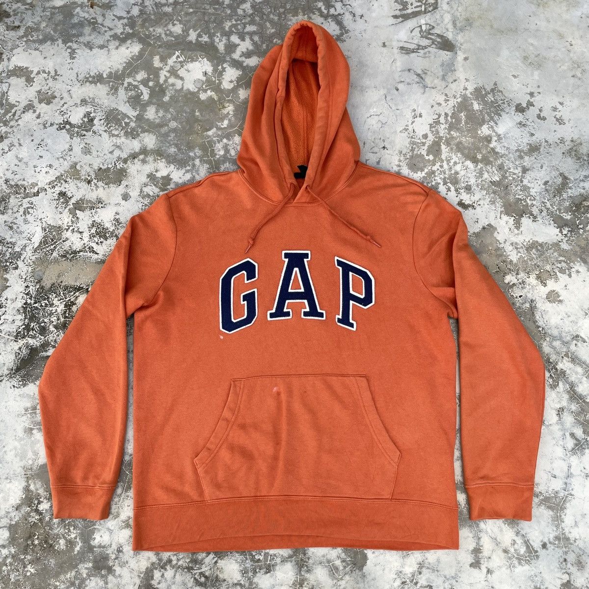 Vintage Gap Orange Faded Hoodie