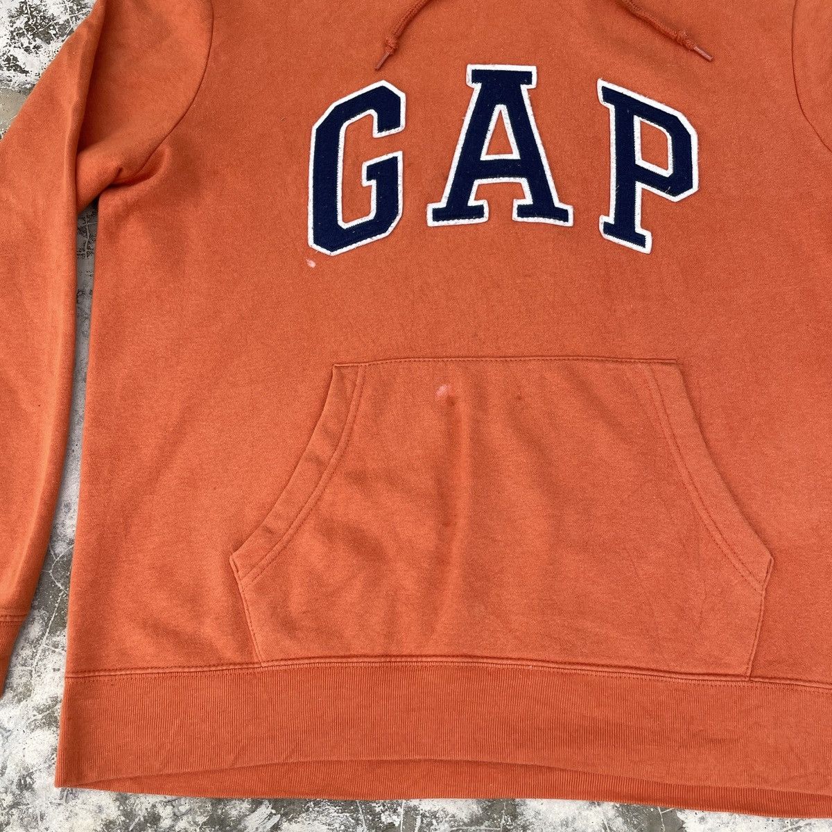 Gap × Vintage Vintage Gap Orange Faded Hoodie Size US M / EU 48-50 / 2 - 4 Thumbnail