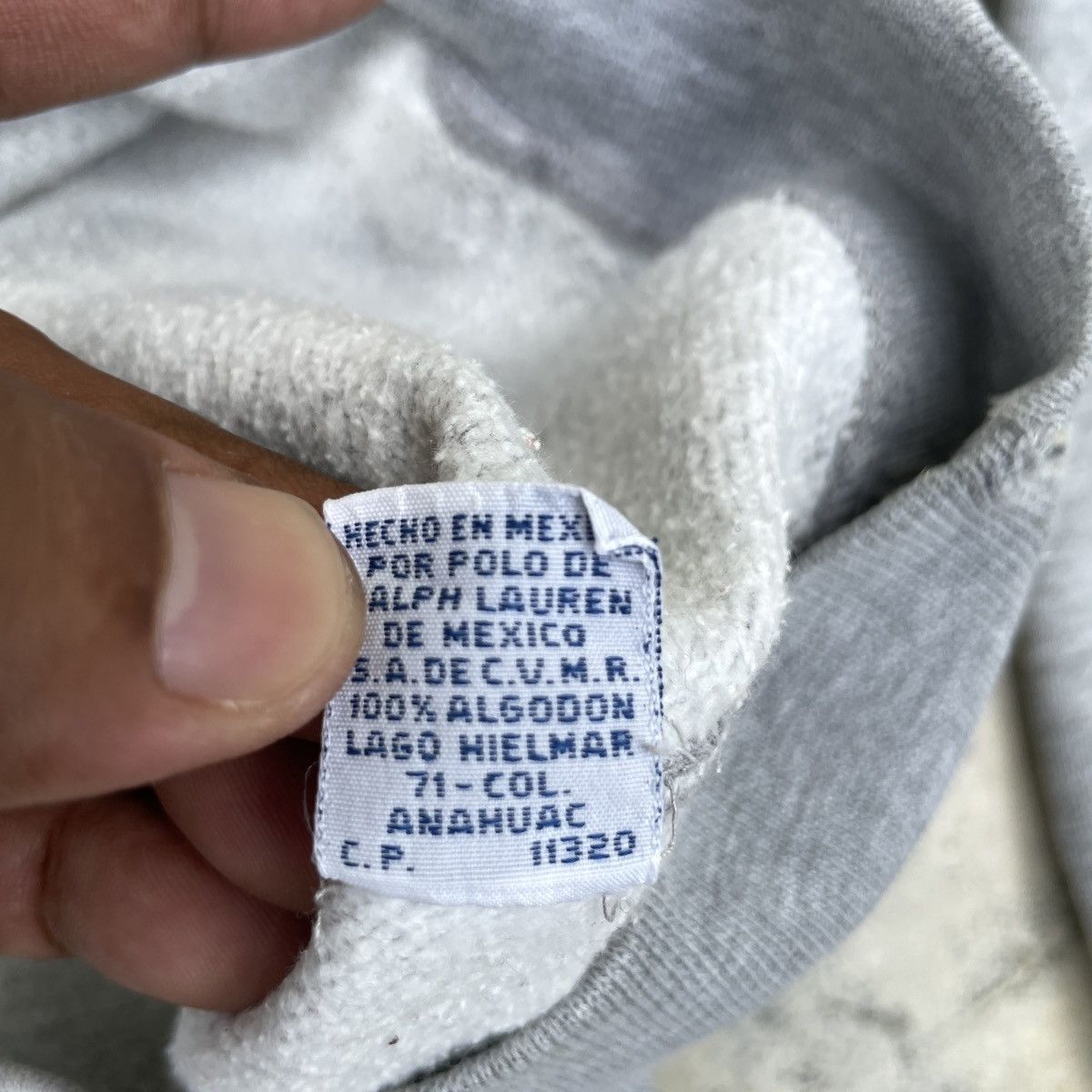 Polo Ralph Lauren Vintage 90's Polo k Swiss By Ralph Lauren Hoodie Size US L / EU 52-54 / 3 - 8 Thumbnail