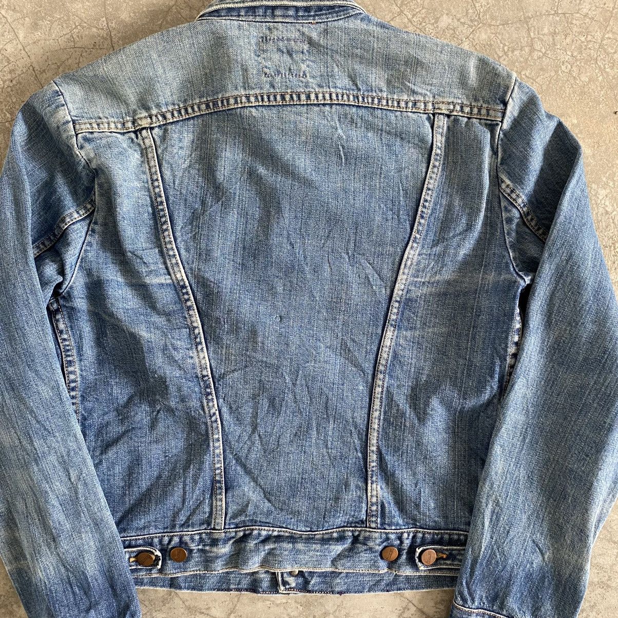 Vintage Vintage 70’s Maverick Blue Bell Selvedge Trucker Jacket Size US M / EU 48-50 / 2 - 15 Thumbnail
