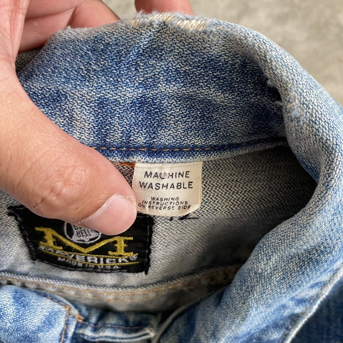 Vintage Vintage 70’s Maverick Blue Bell Selvedge Trucker Jacket Size US M / EU 48-50 / 2 - 20 Thumbnail