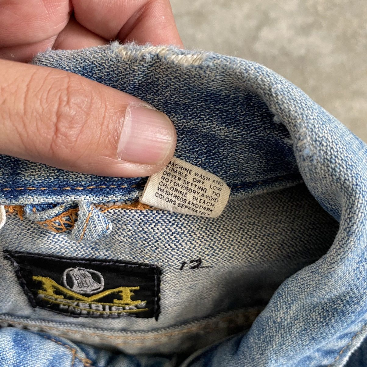 Vintage Vintage 70’s Maverick Blue Bell Selvedge Trucker Jacket Size US M / EU 48-50 / 2 - 21 Thumbnail