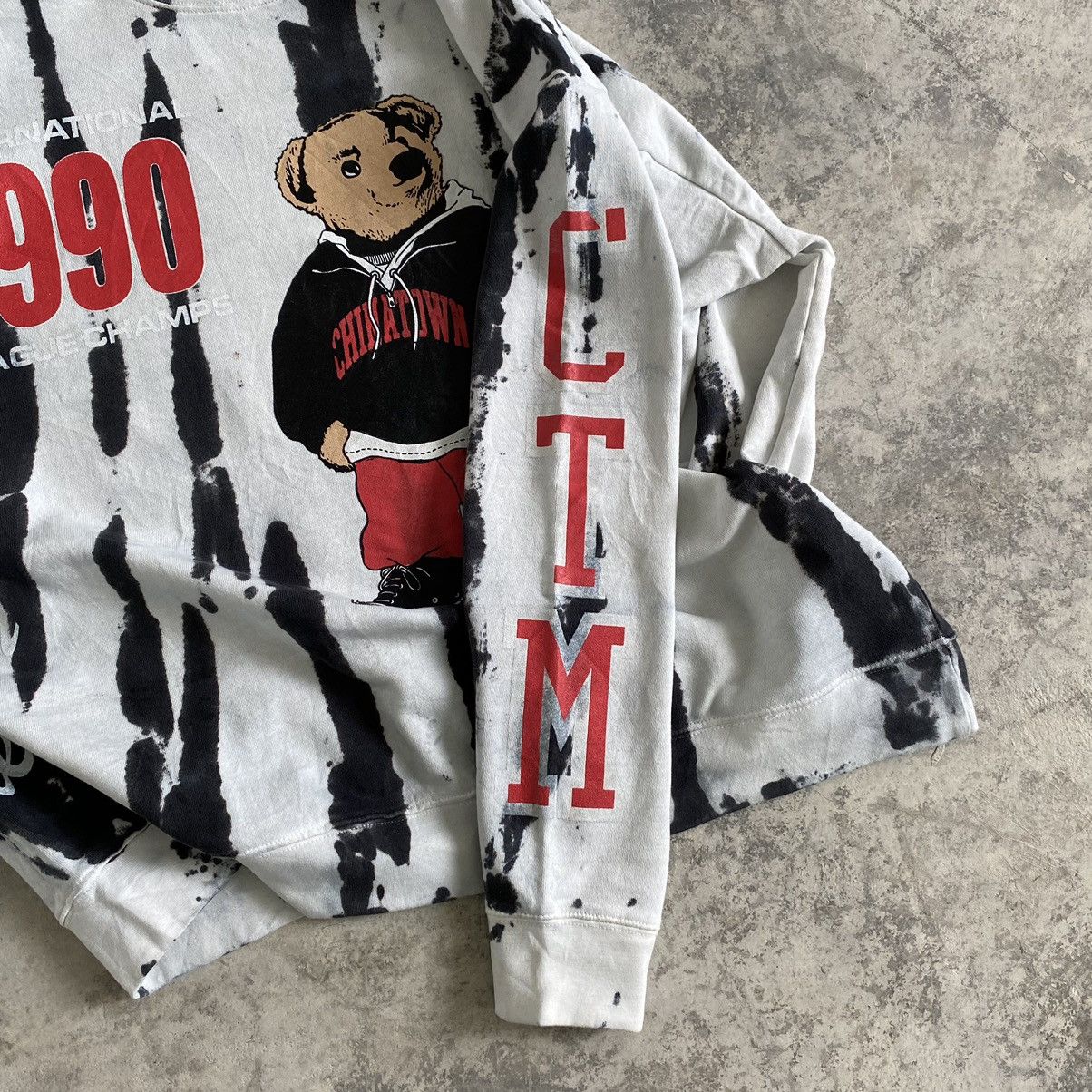 Market Chinatown Market Polo Bear Tie Dye Crewneck Sweatshirt Size US XXL / EU 58 / 5 - 6 Thumbnail