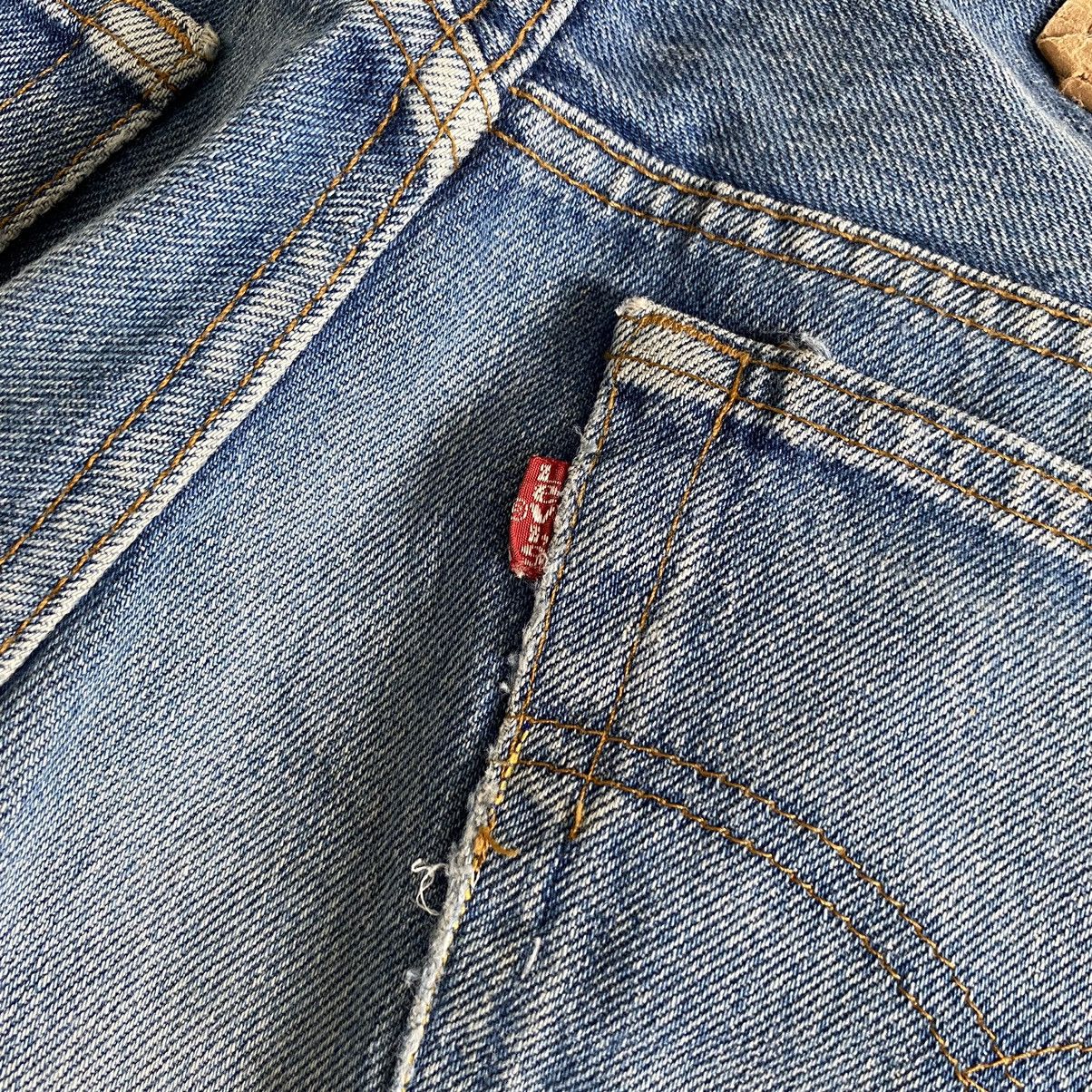 Levi's × Vintage Vintage 80's Levi's 501 Boro Patchwork Painter Denim Jeans Size US 32 / EU 48 - 15 Thumbnail