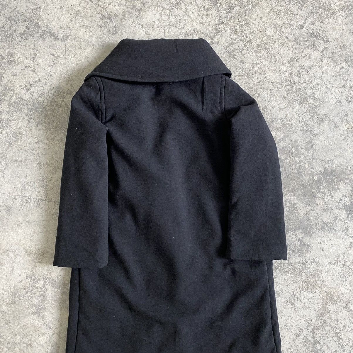 Jean Paul Gaultier Archive Jean Paul Gaultier Femme Buttonless Overcoat Wool Size M / US 6-8 / IT 42-44 - 8 Thumbnail