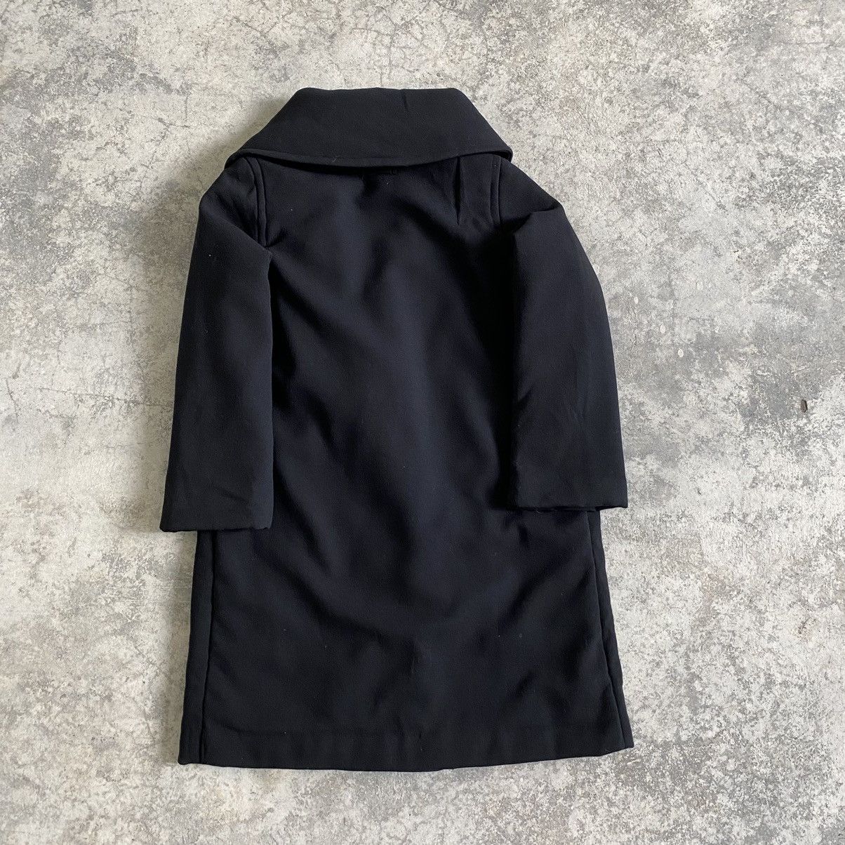 Jean Paul Gaultier Archive Jean Paul Gaultier Femme Buttonless Overcoat Wool Size M / US 6-8 / IT 42-44 - 7 Thumbnail