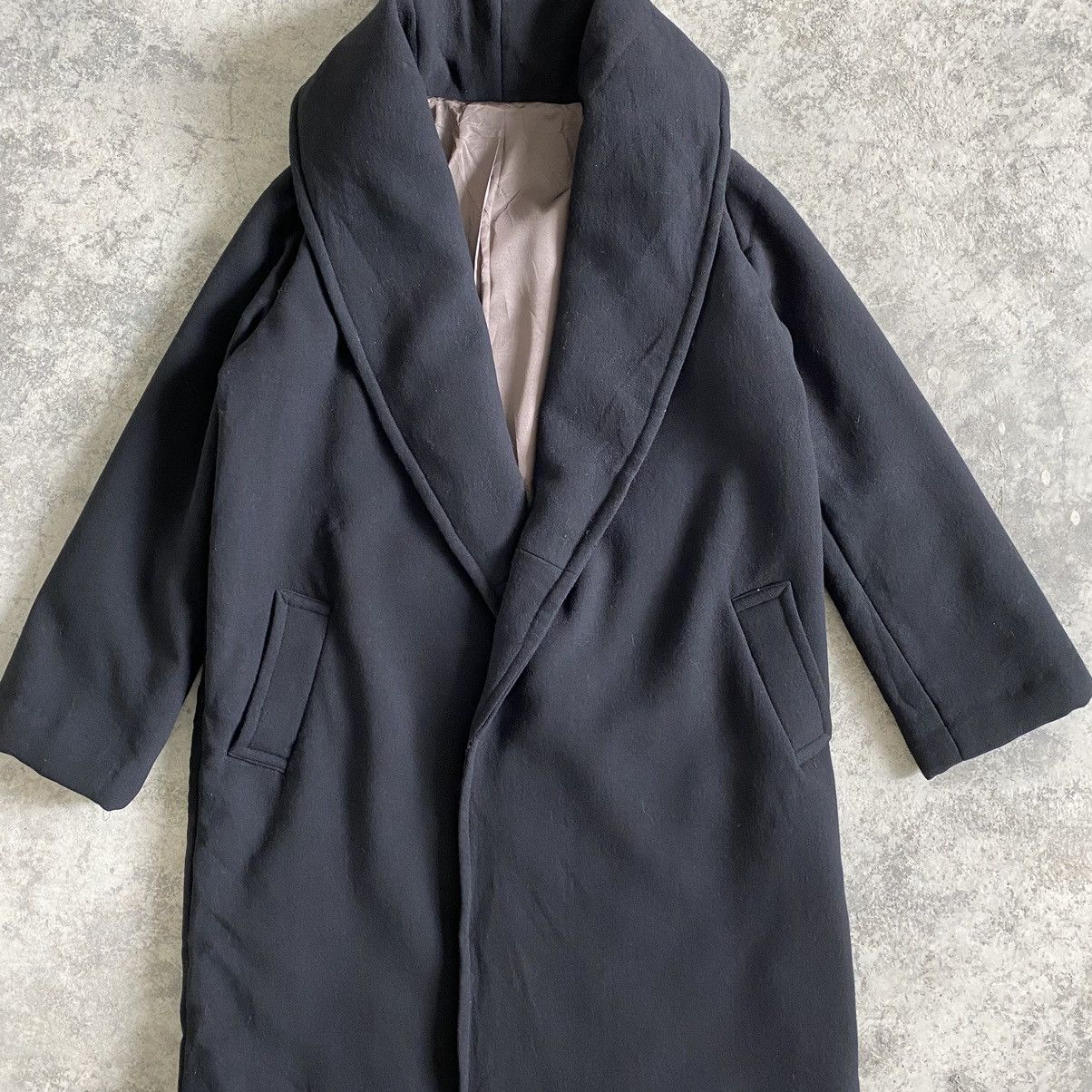 Jean Paul Gaultier Archive Jean Paul Gaultier Femme Buttonless Overcoat Wool Size M / US 6-8 / IT 42-44 - 2 Thumbnail