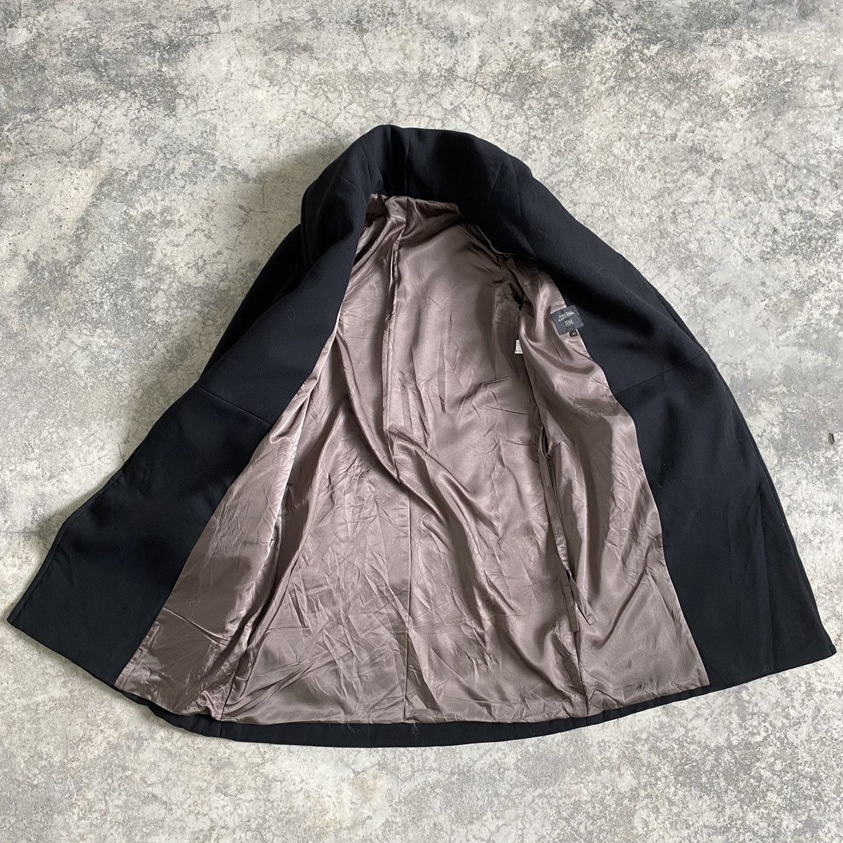 Jean Paul Gaultier Archive Jean Paul Gaultier Femme Buttonless Overcoat Wool Size M / US 6-8 / IT 42-44 - 6 Thumbnail