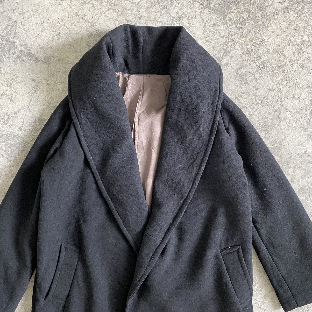 Jean Paul Gaultier Archive Jean Paul Gaultier Femme Buttonless Overcoat Wool Size M / US 6-8 / IT 42-44 - 5 Thumbnail