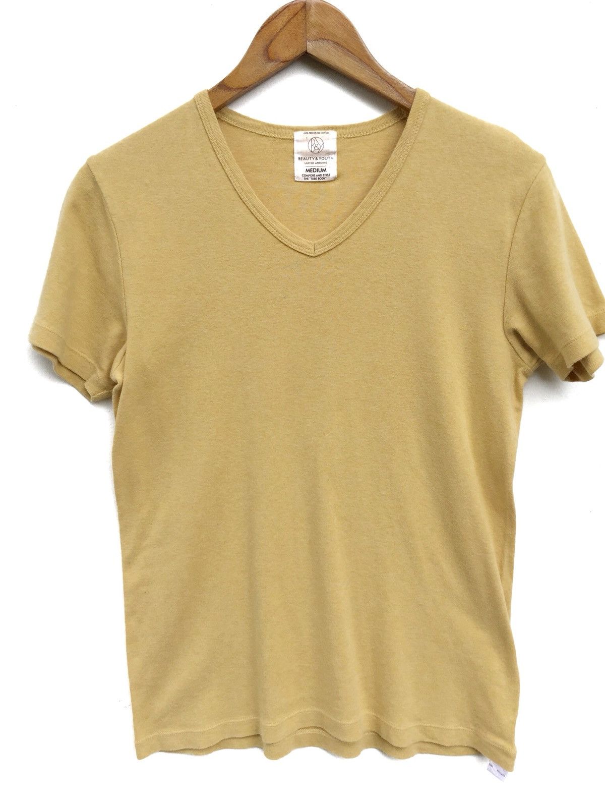BEAUTY&YOUTH × United Arrows United Arrows x Beauty & Youth V Neck Tee Plain Minimalist Size US M / EU 48-50 / 2 - 3 Thumbnail