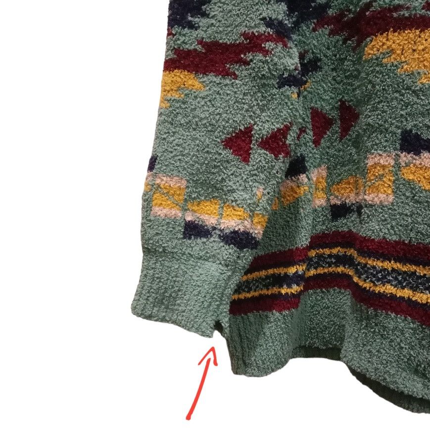 Homespun Knitwear TITICACA Native Homespun Yarn Patterns Sweater Size XL / US 12-14 / IT 48-50 - 4 Thumbnail