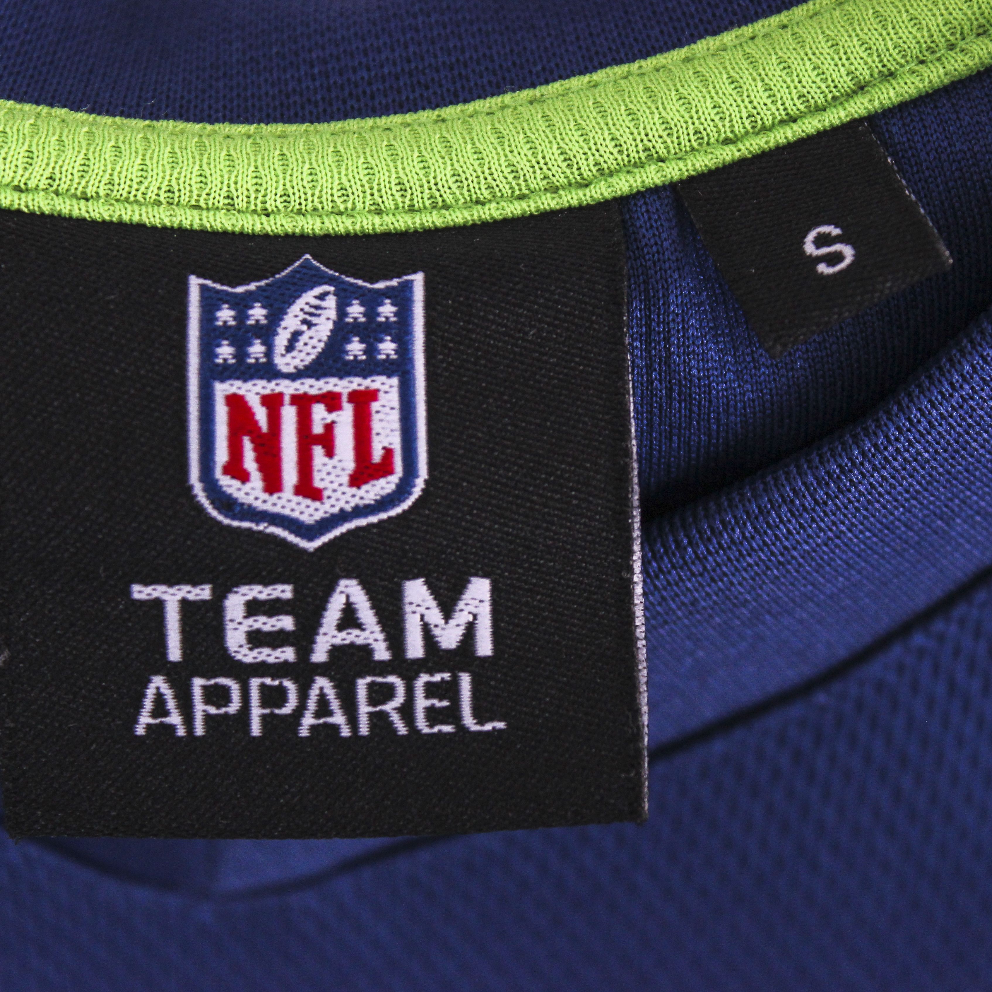 NFL × Other Seattle Seahawks Womens S Football Home Jersey Shirt Top #76 Size S / US 4 / IT 40 - 5 Thumbnail