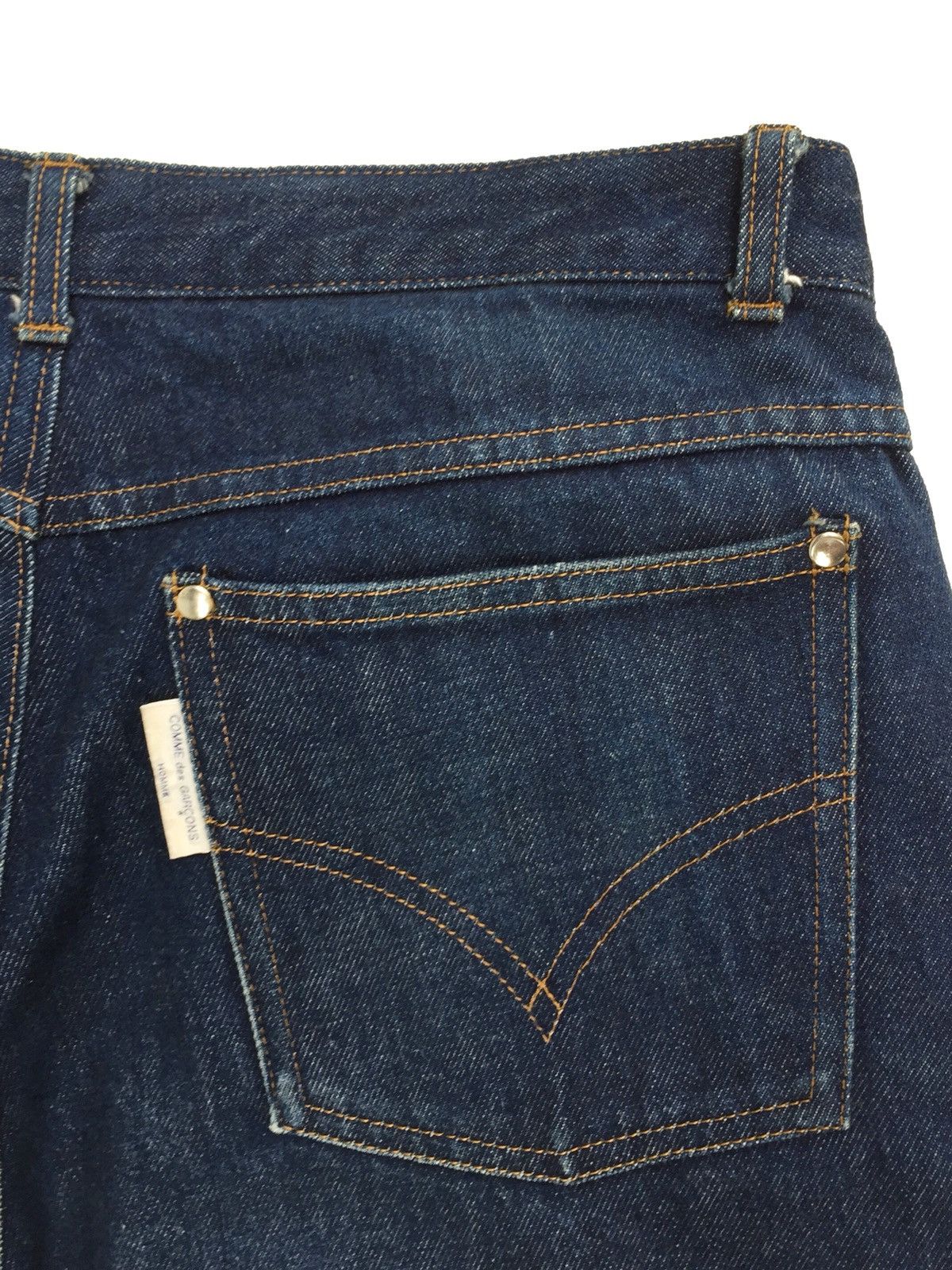 Vintage Cdg Homme Distressed Baggy Jeans
