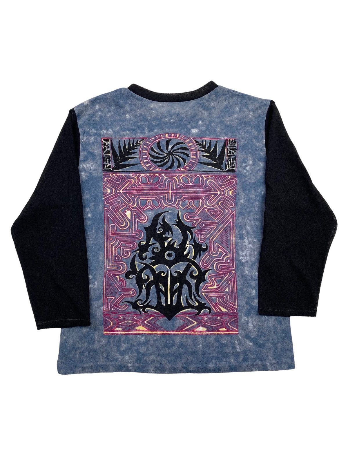 Jean Paul Gaultier × Vintage Tribal jean paul gaultier style long sleeve shirt Size M / US 6-8 / IT 42-44 - 1 Thumbnail