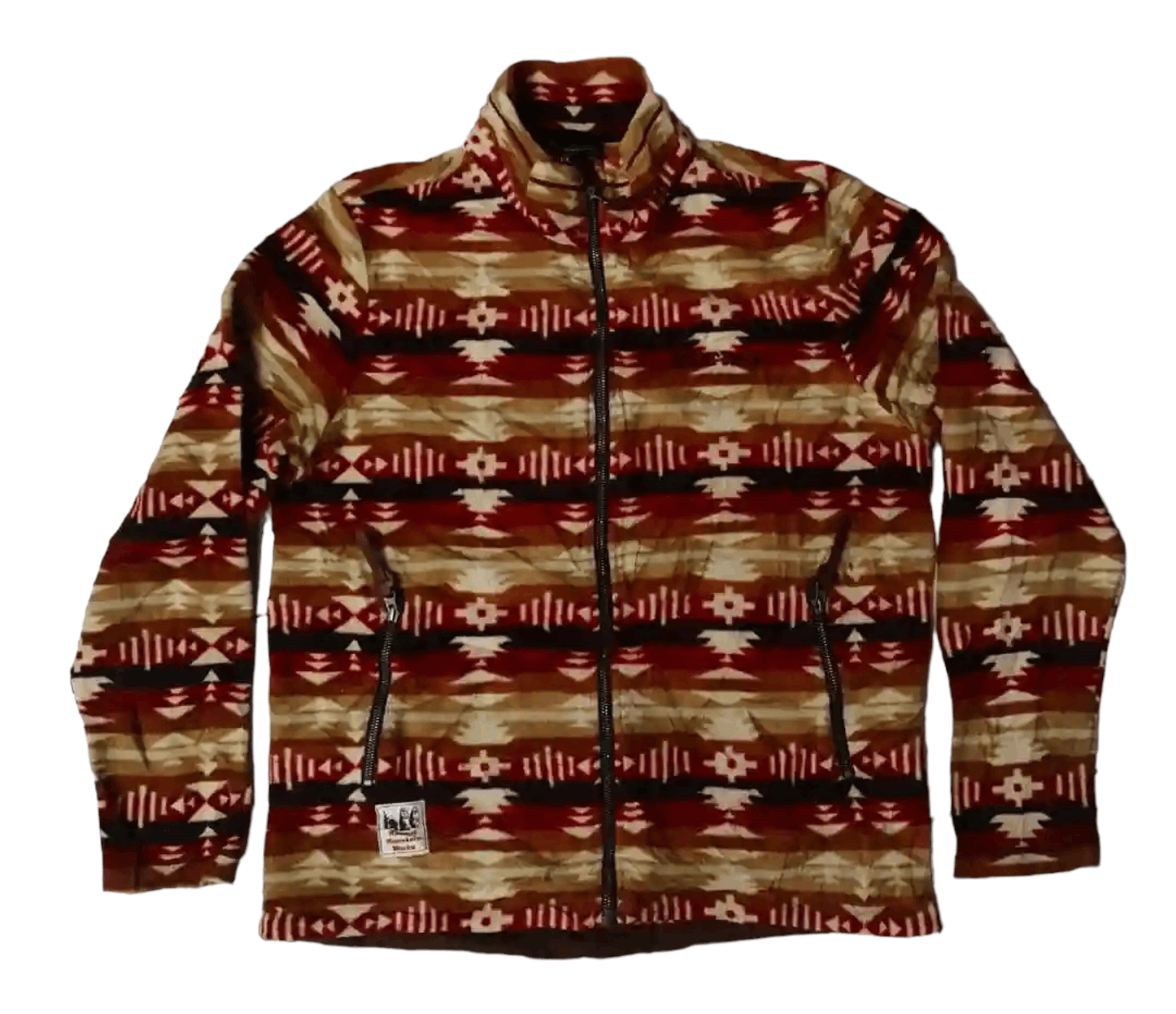 Japanese Brand Marmot Zip Up Printed Fleece Size US S / EU 44-46 / 1 - 1 Thumbnail