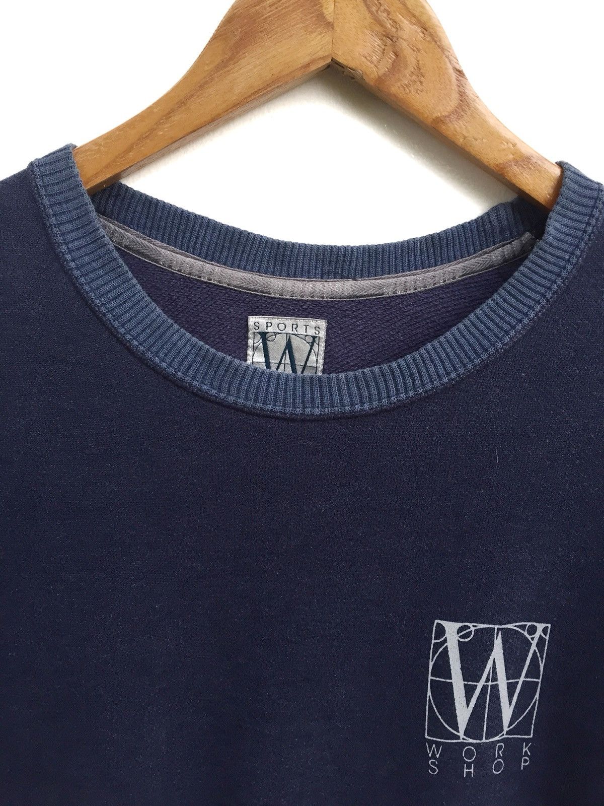 Yohji Yamamoto Vintage Yohji Yamamoto Workshop Label Sweatshirt Size US L / EU 52-54 / 3 - 4 Thumbnail