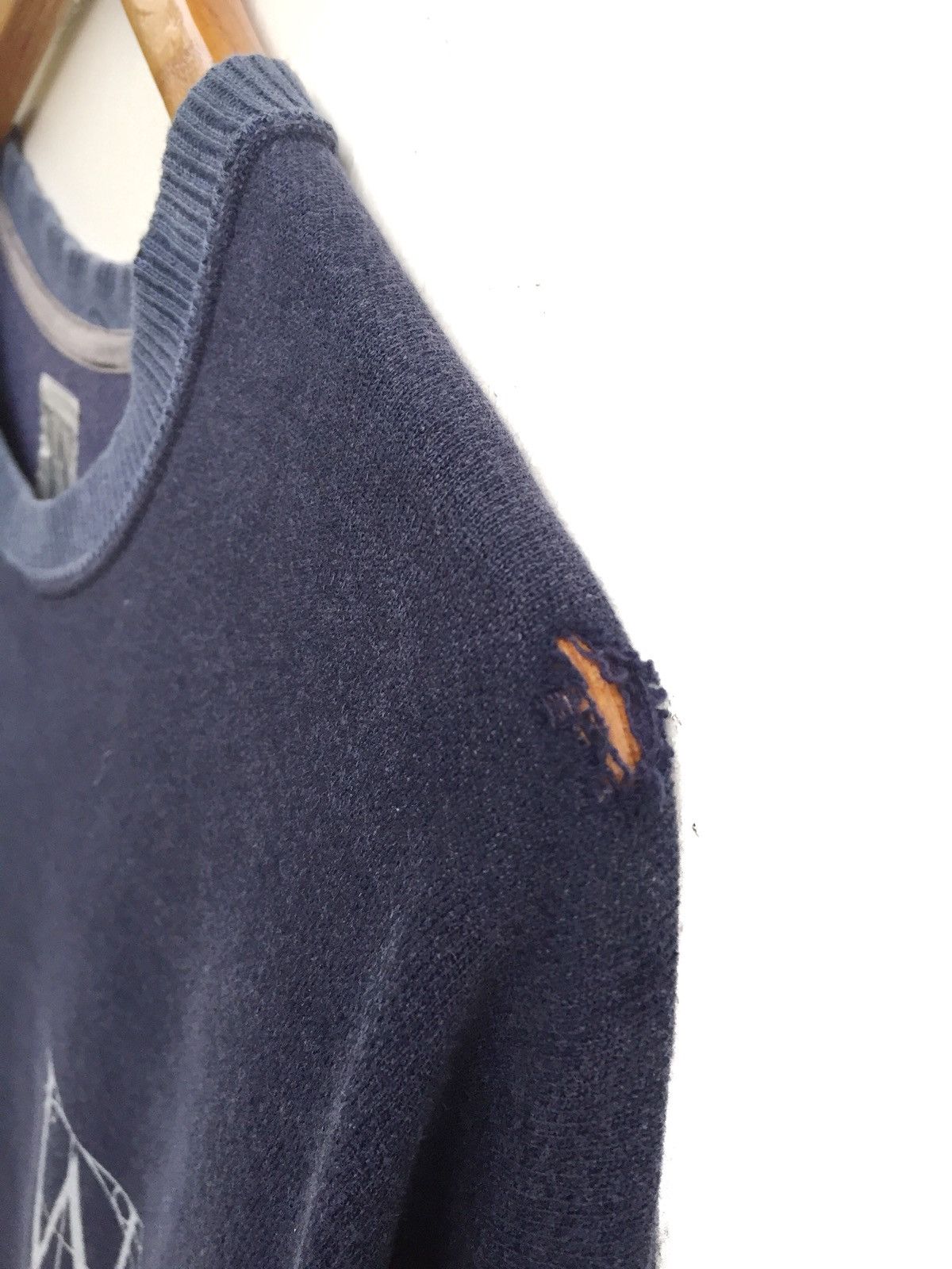 Yohji Yamamoto Vintage Yohji Yamamoto Workshop Label Sweatshirt Size US L / EU 52-54 / 3 - 9 Thumbnail