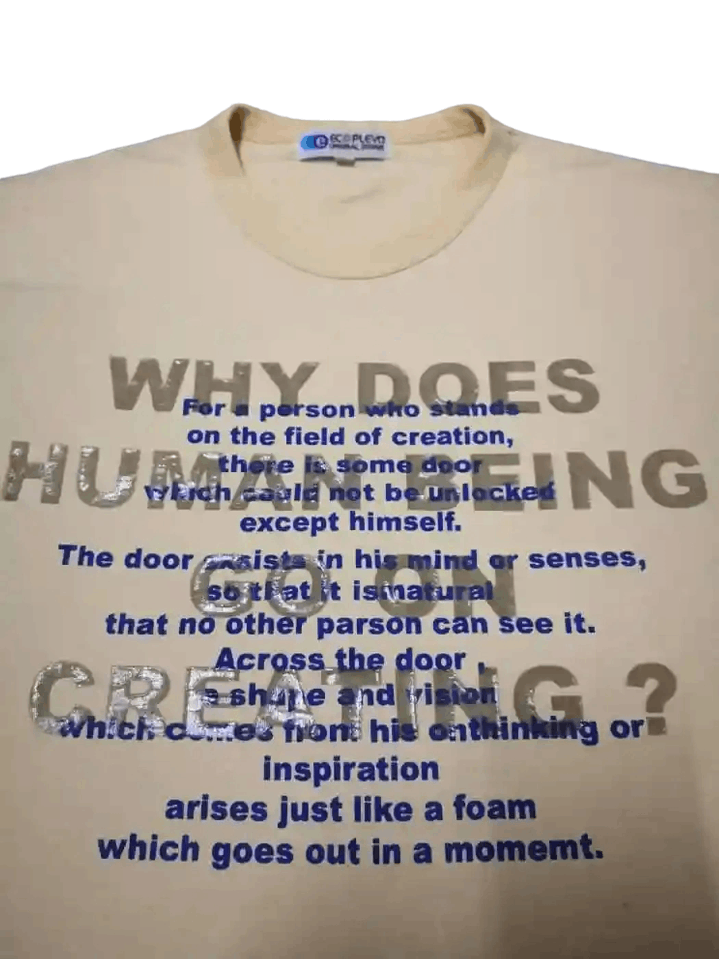 Other Motivation WORDING TEE Size US M / EU 48-50 / 2 - 2 Thumbnail