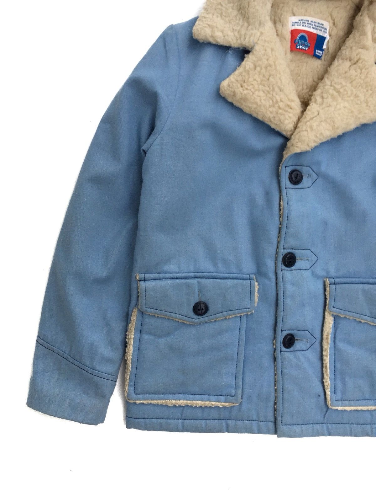 Sears × Vintage Vintage Sears Sherpa Jacket Winter Thick For Cold Weather Size US S / EU 44-46 / 1 - 3 Thumbnail