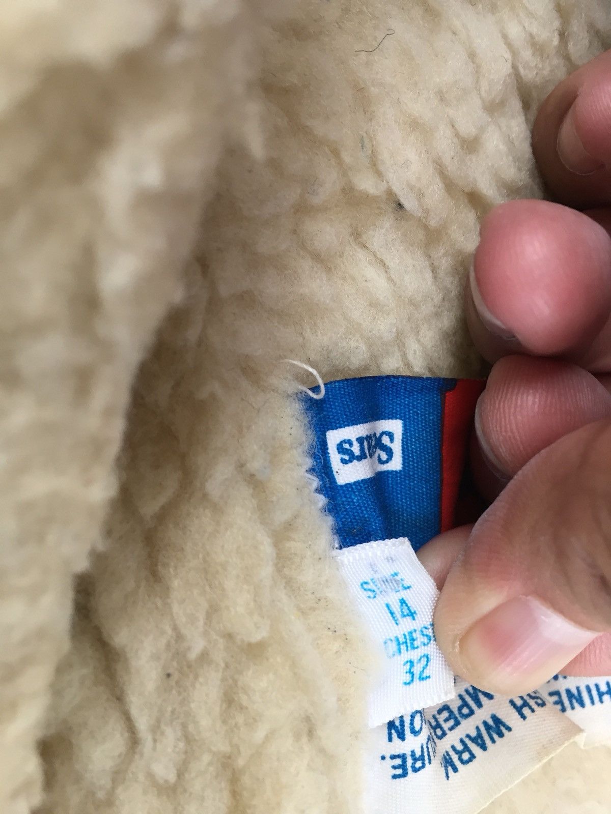 Sears × Vintage Vintage Sears Sherpa Jacket Winter Thick For Cold Weather Size US S / EU 44-46 / 1 - 12 Thumbnail
