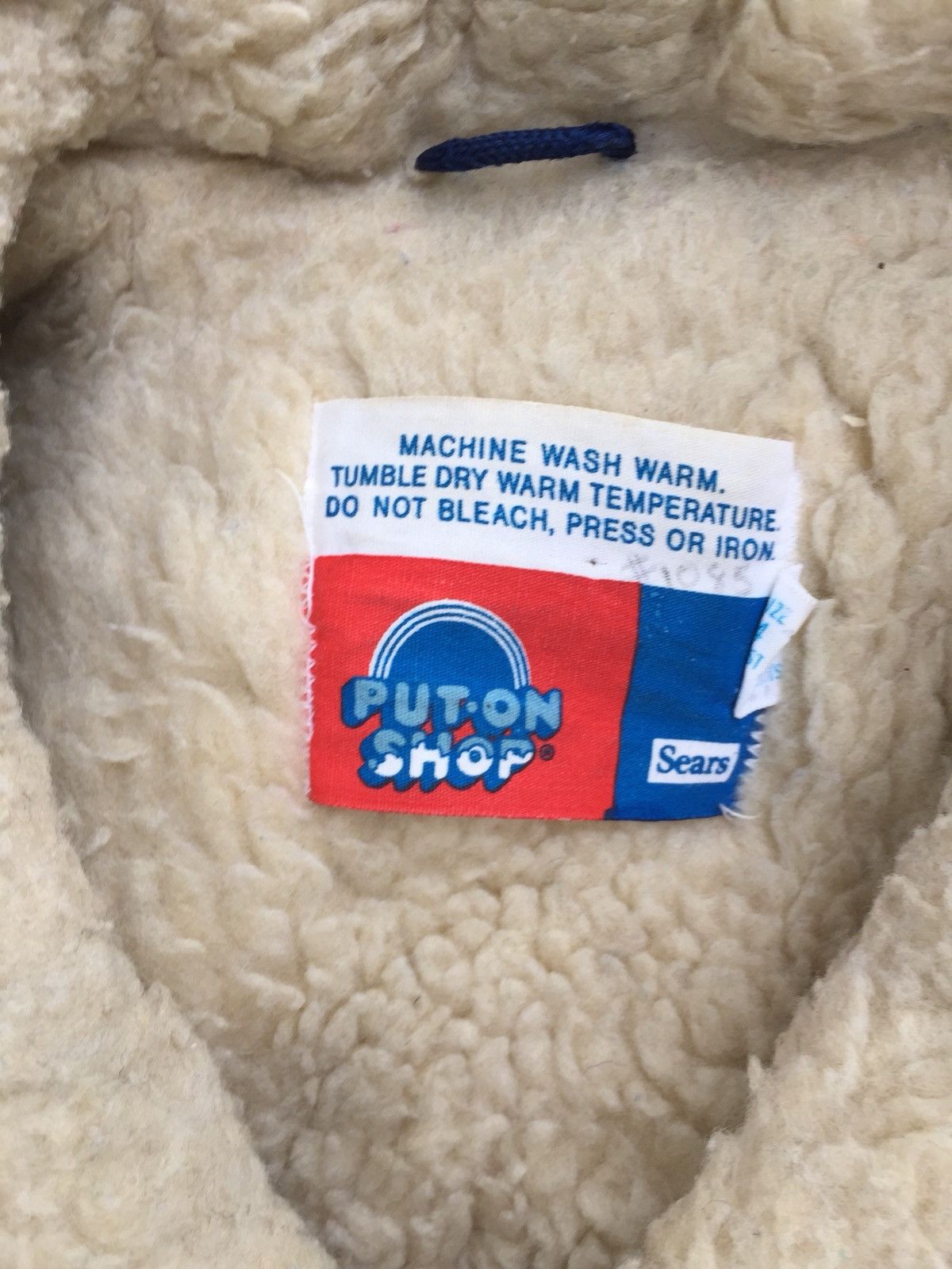 Sears × Vintage Vintage Sears Sherpa Jacket Winter Thick For Cold Weather Size US S / EU 44-46 / 1 - 11 Thumbnail
