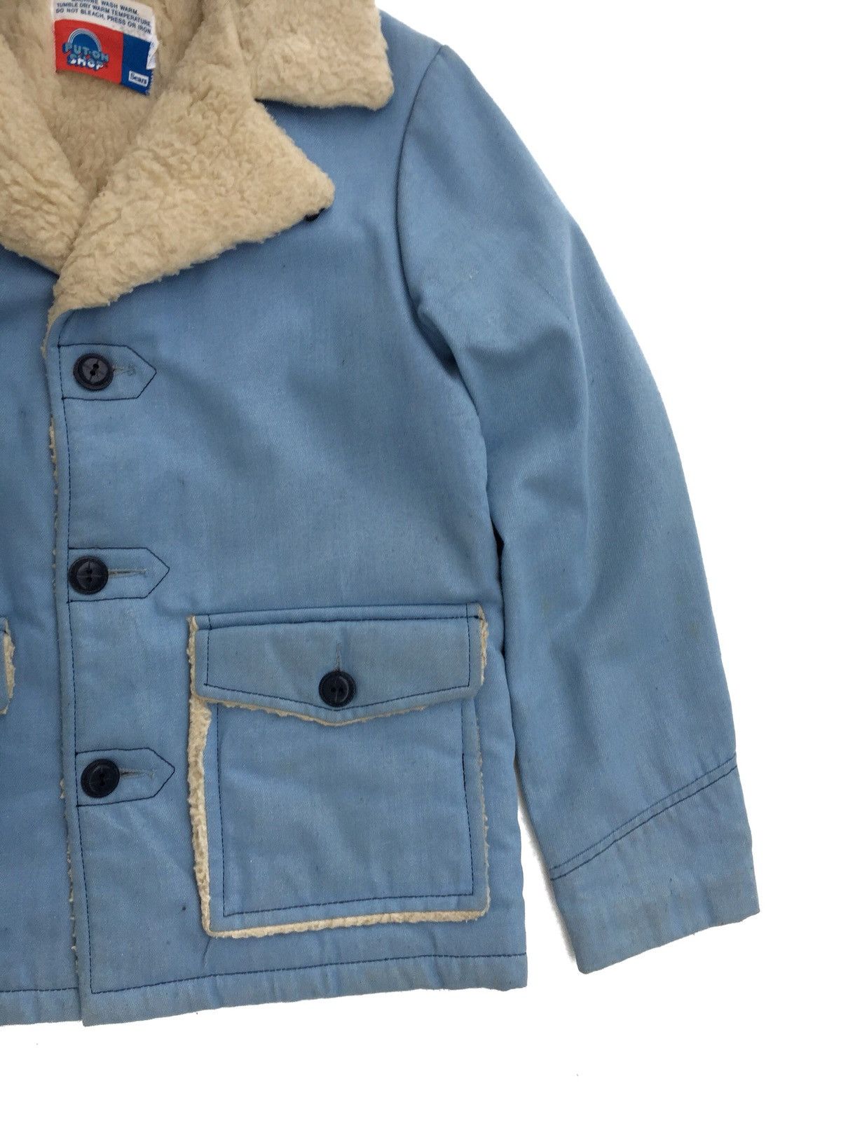Sears × Vintage Vintage Sears Sherpa Jacket Winter Thick For Cold Weather Size US S / EU 44-46 / 1 - 5 Thumbnail