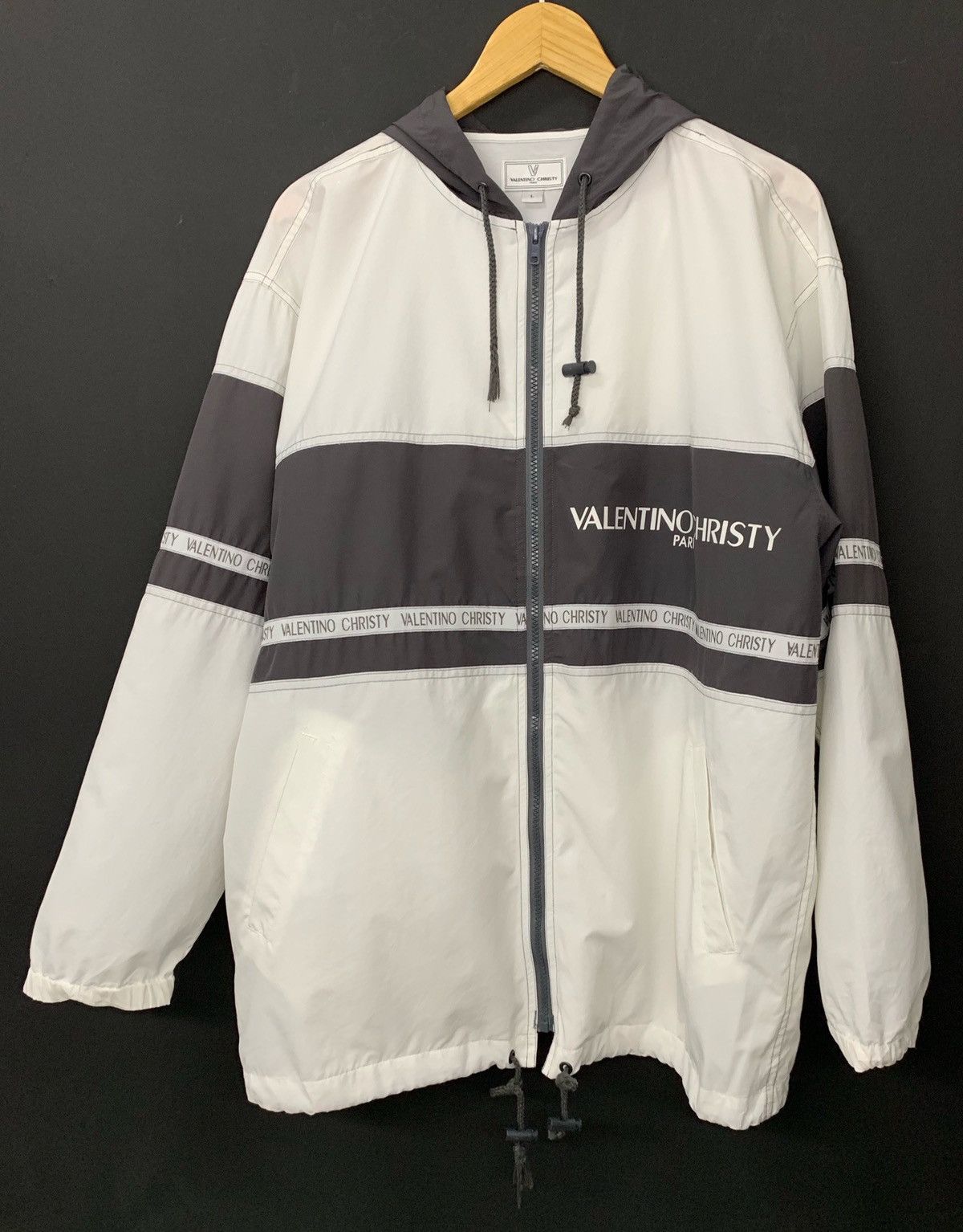 Other × Valentino ❤️ Valentino Christy Paris Light Hoodie Zipper Jacket Size US L / EU 52-54 / 3 - 3 Thumbnail