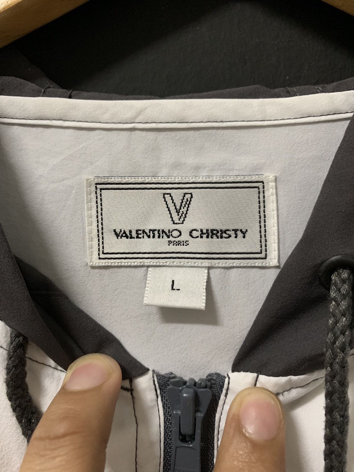 Other × Valentino ❤️ Valentino Christy Paris Light Hoodie Zipper Jacket Size US L / EU 52-54 / 3 - 5 Thumbnail