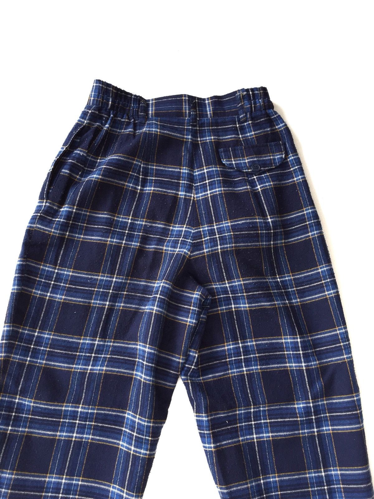 Vintage Vintage Japanese Checkered Plaid Trousers Pants Size US 26 / EU 42 - 5 Thumbnail