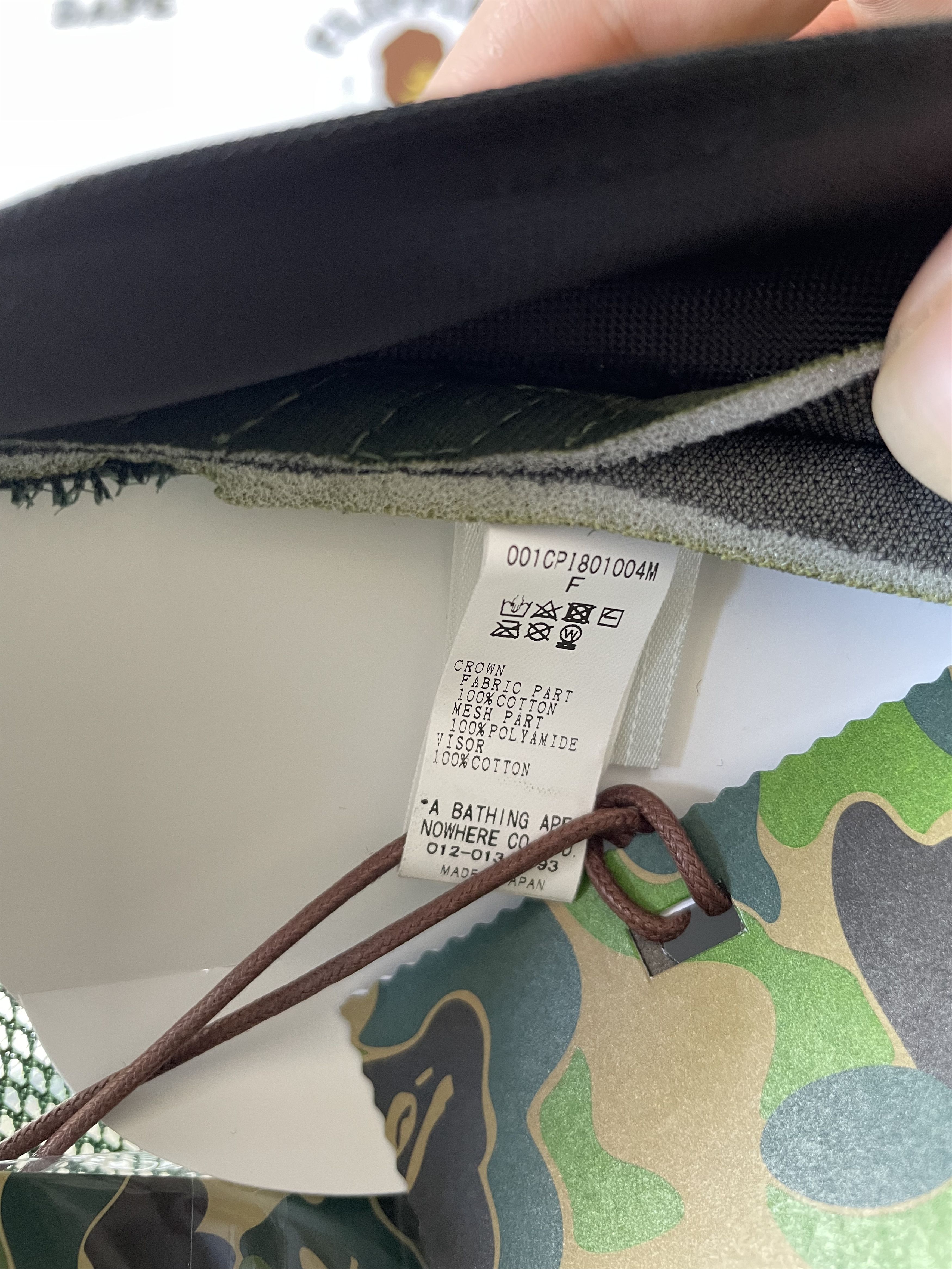 Bape BAPE COLOR CAMO NYC LOGO MESH CAP Size ONE SIZE - 6 Thumbnail