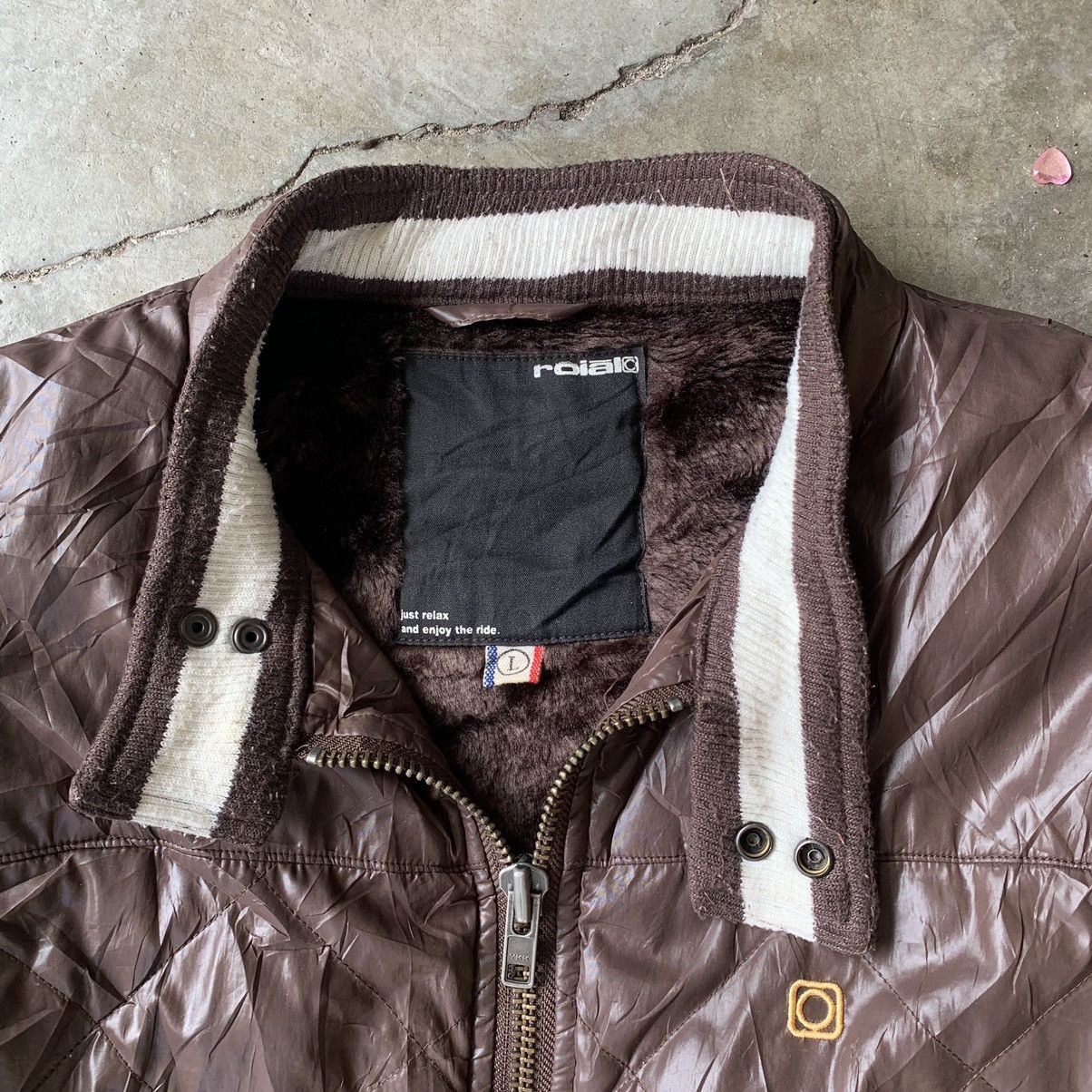 Japanese Brand Roial style fleece inside jacket Size US L / EU 52-54 / 3 - 4 Thumbnail