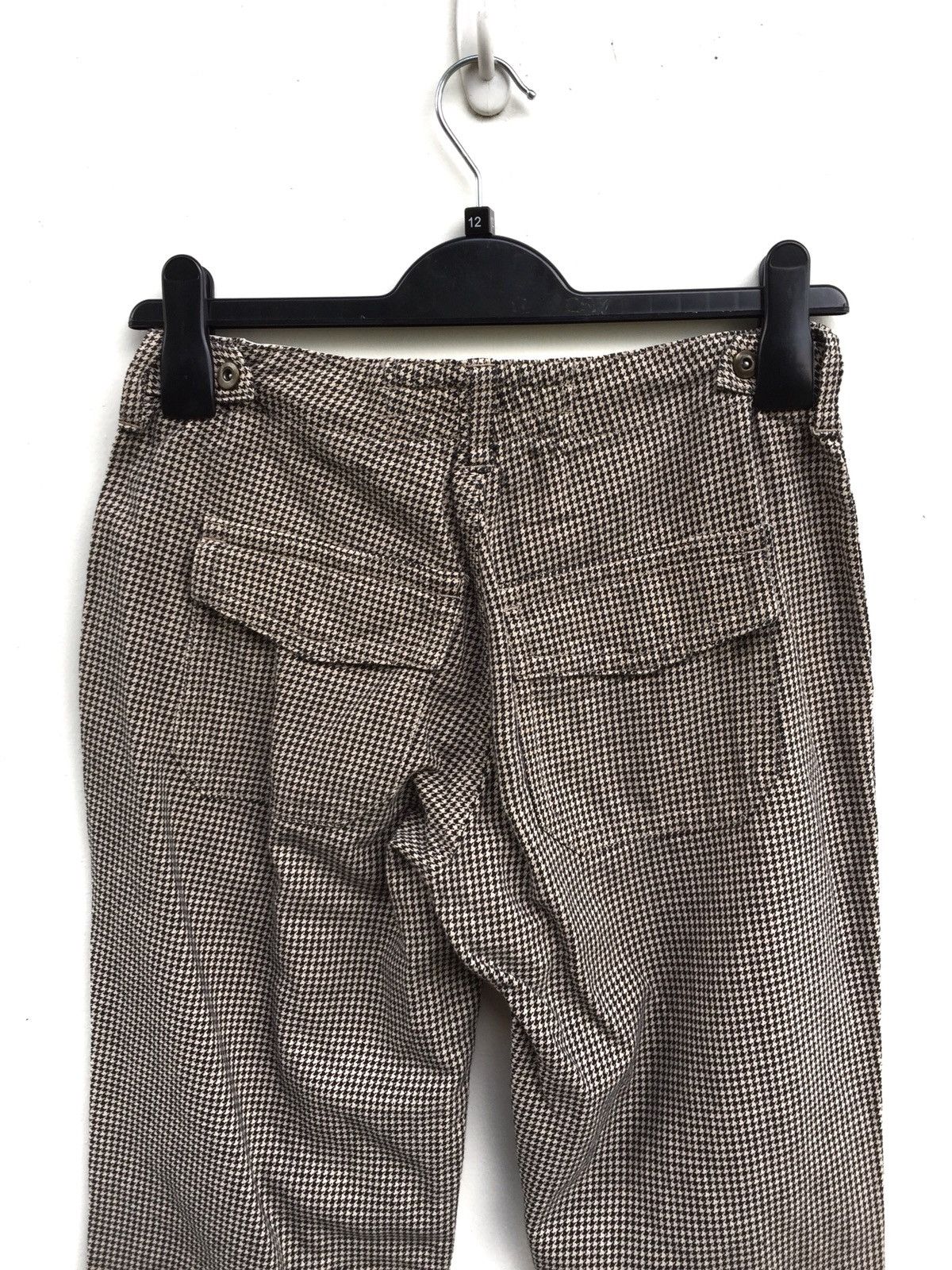 Global Work × Japanese Brand Global Work Houndstooth Fatigue Trousers Pants Size US 26 / EU 42 - 5 Thumbnail