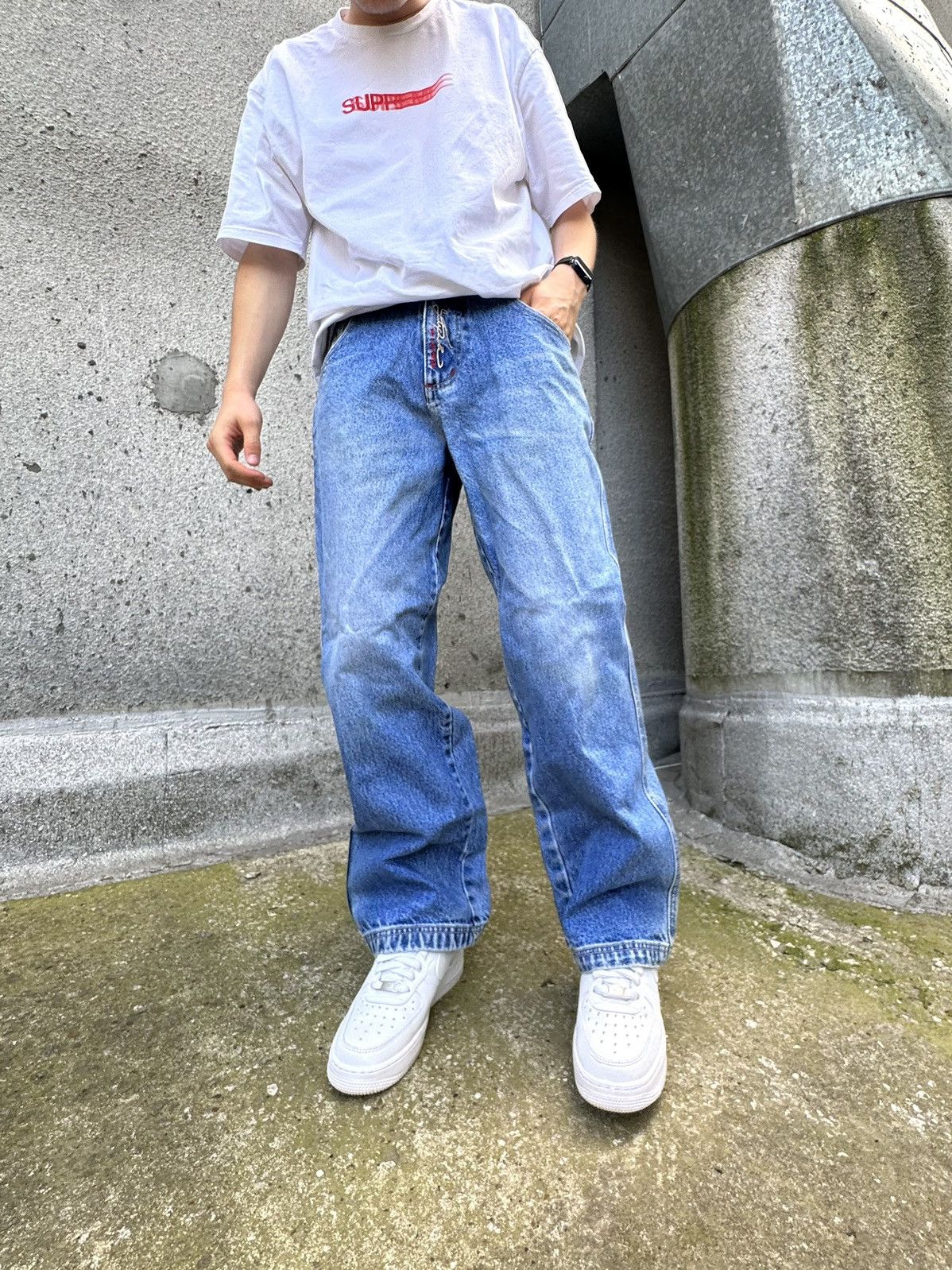Southpole Vintage Southpole Carpenter Denim Jeans Size US 29 - 6 Thumbnail