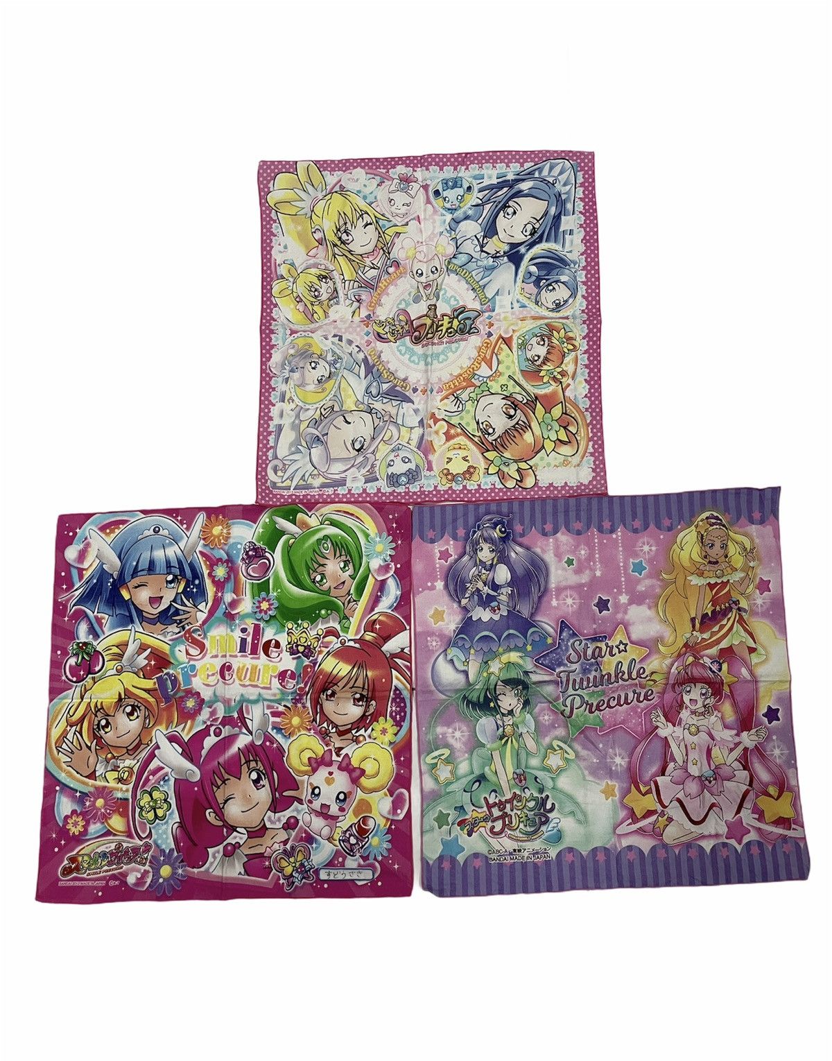 Cartoon Network Vintage anime Television series bandai japan 3 pcs 16X16 Size ONE SIZE - 1 Thumbnail