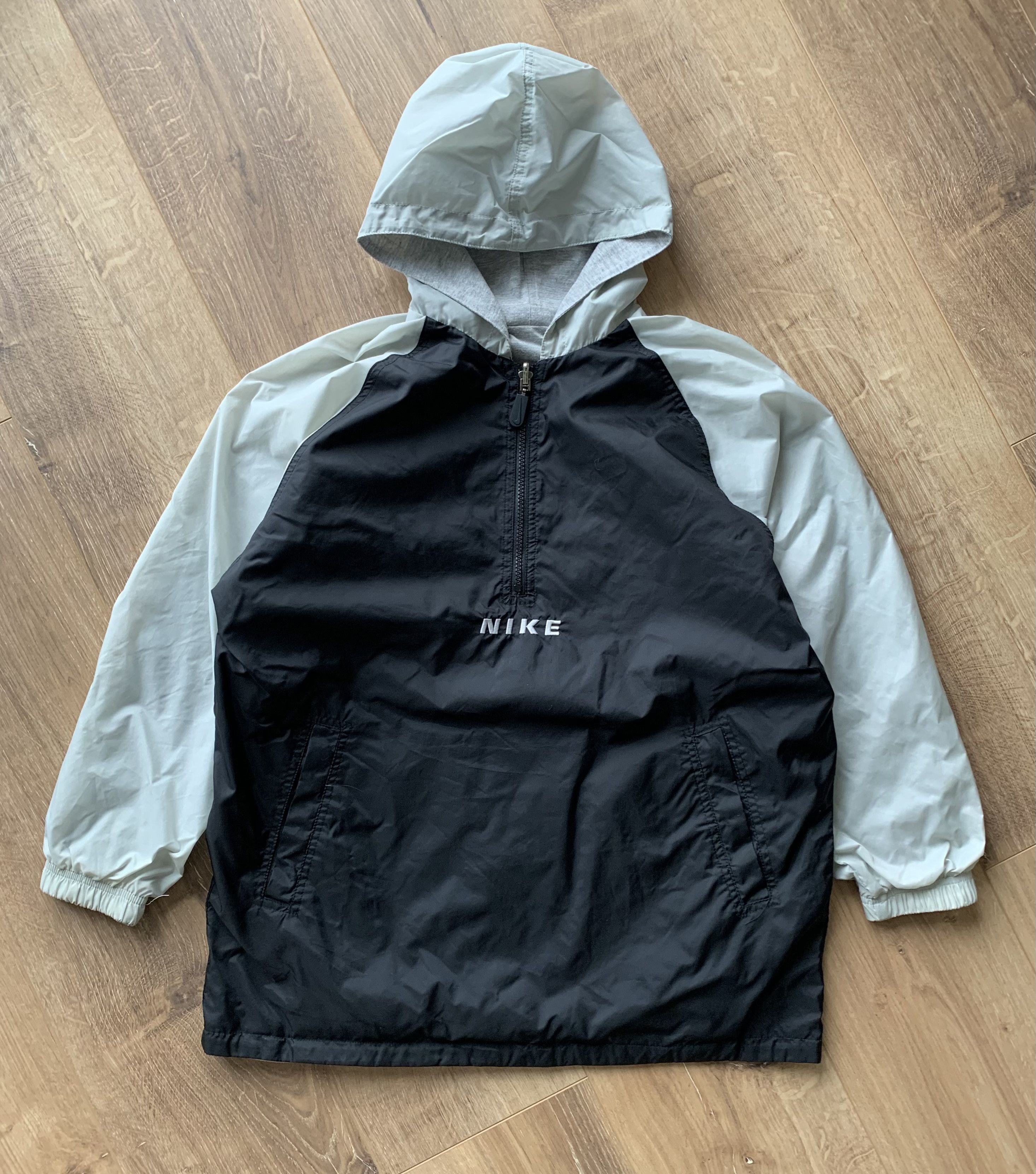 Nike Vintage Nike Embroidered swoosh reversible anorak jacket Size US XS / EU 42 / 0 - 7 Thumbnail