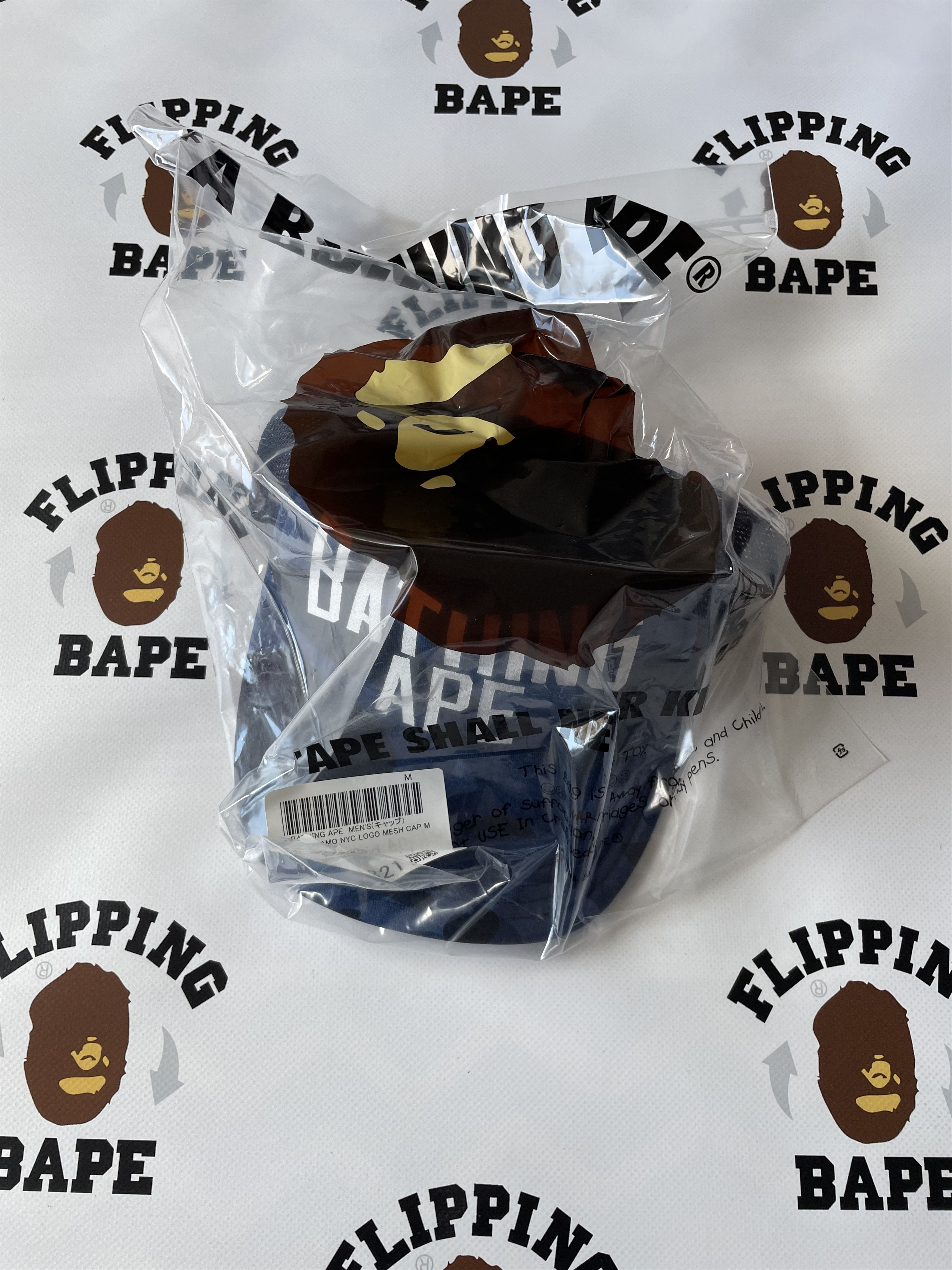 Bape BAPE COLOR CAMO NYC LOGO MESH CAP Size ONE SIZE - 9 Thumbnail