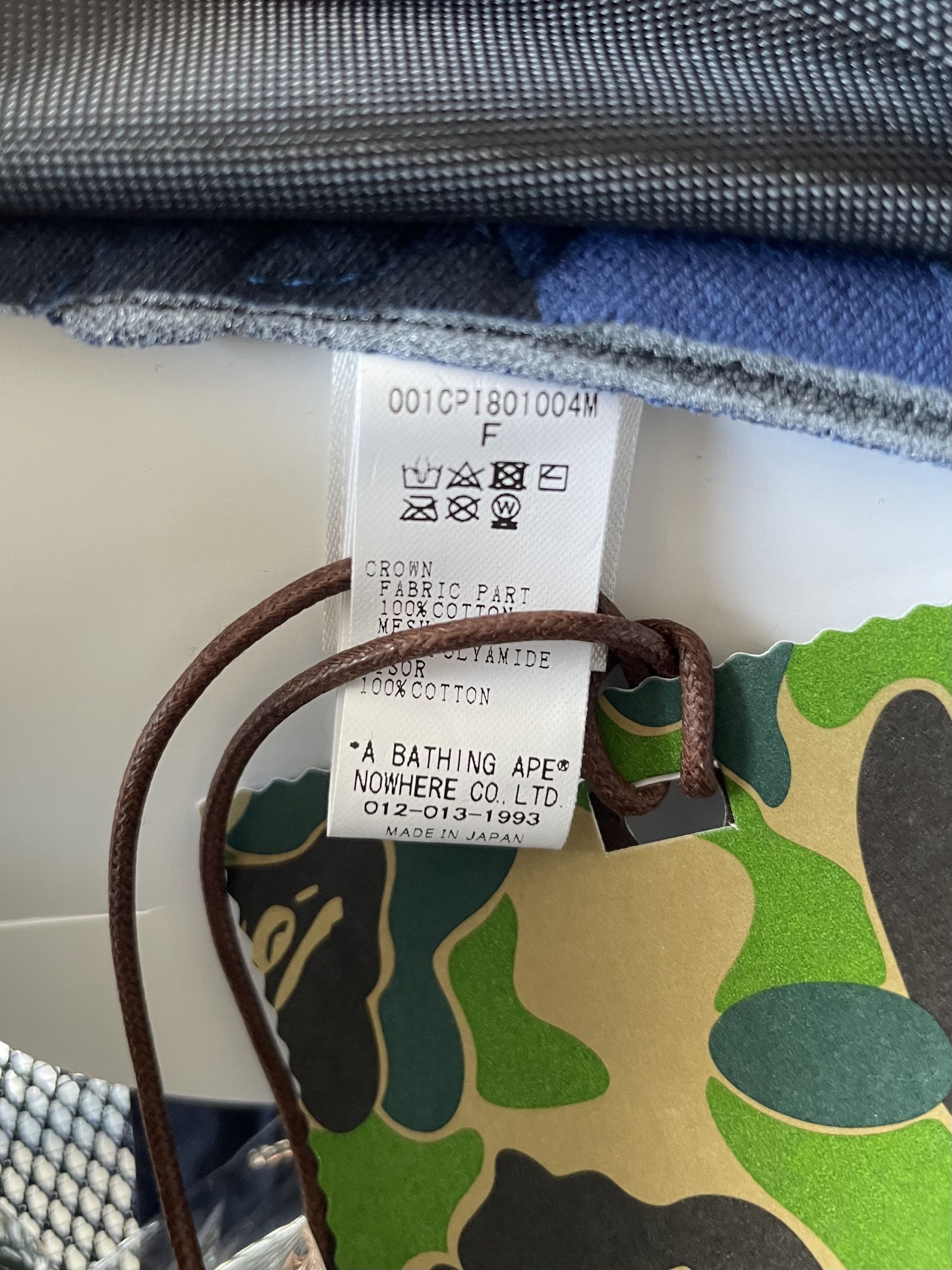 Bape BAPE COLOR CAMO NYC LOGO MESH CAP Size ONE SIZE - 6 Thumbnail