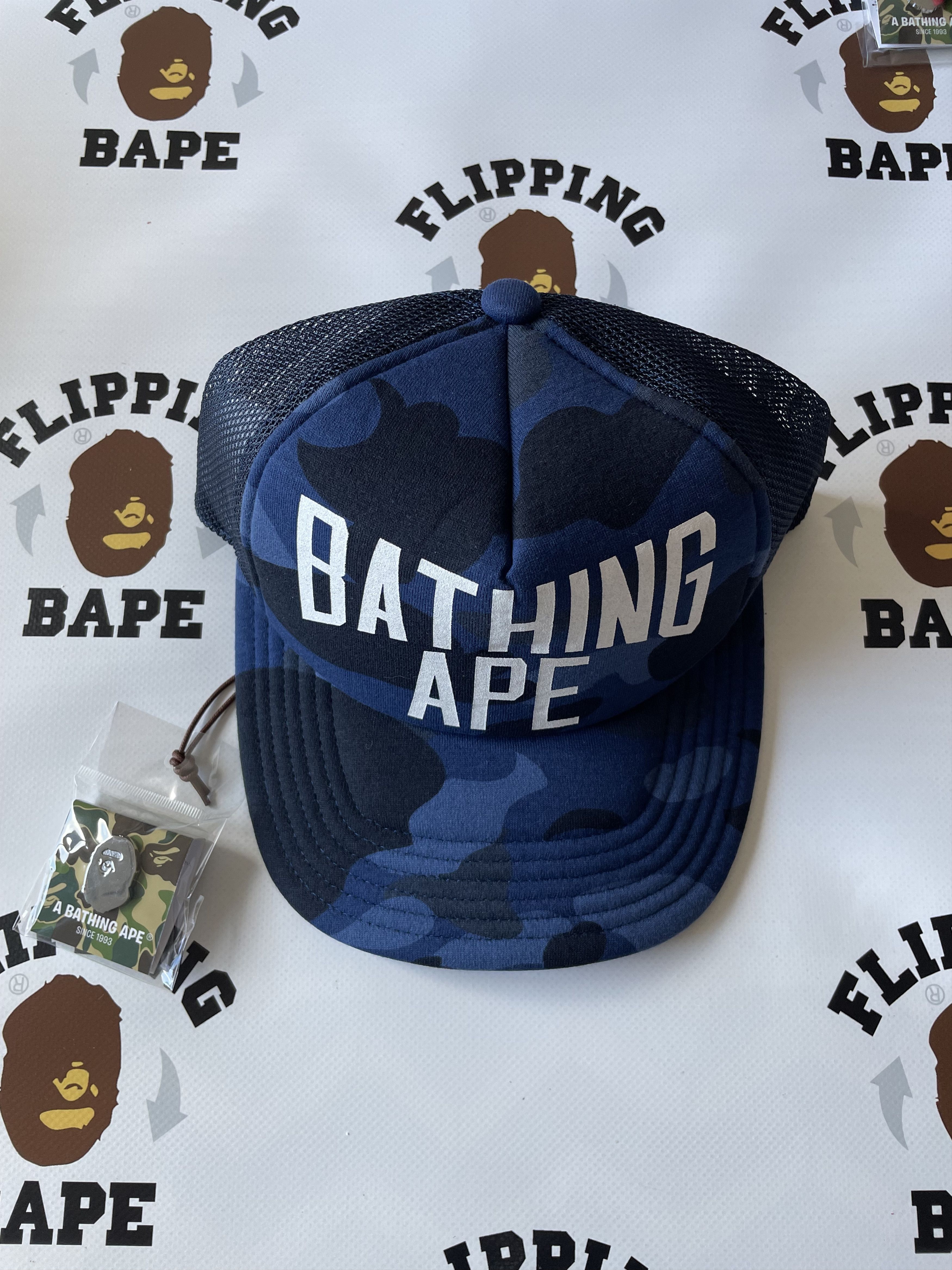 Bape BAPE COLOR CAMO NYC LOGO MESH CAP Size ONE SIZE - 8 Thumbnail