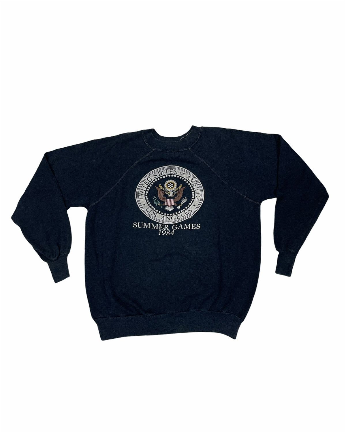 USA Olympics VINTAGE 1984 OLYMPIC GAMES LOS ANGELES AMERICAN HISTORY Size US S / EU 44-46 / 1 - 3 Thumbnail