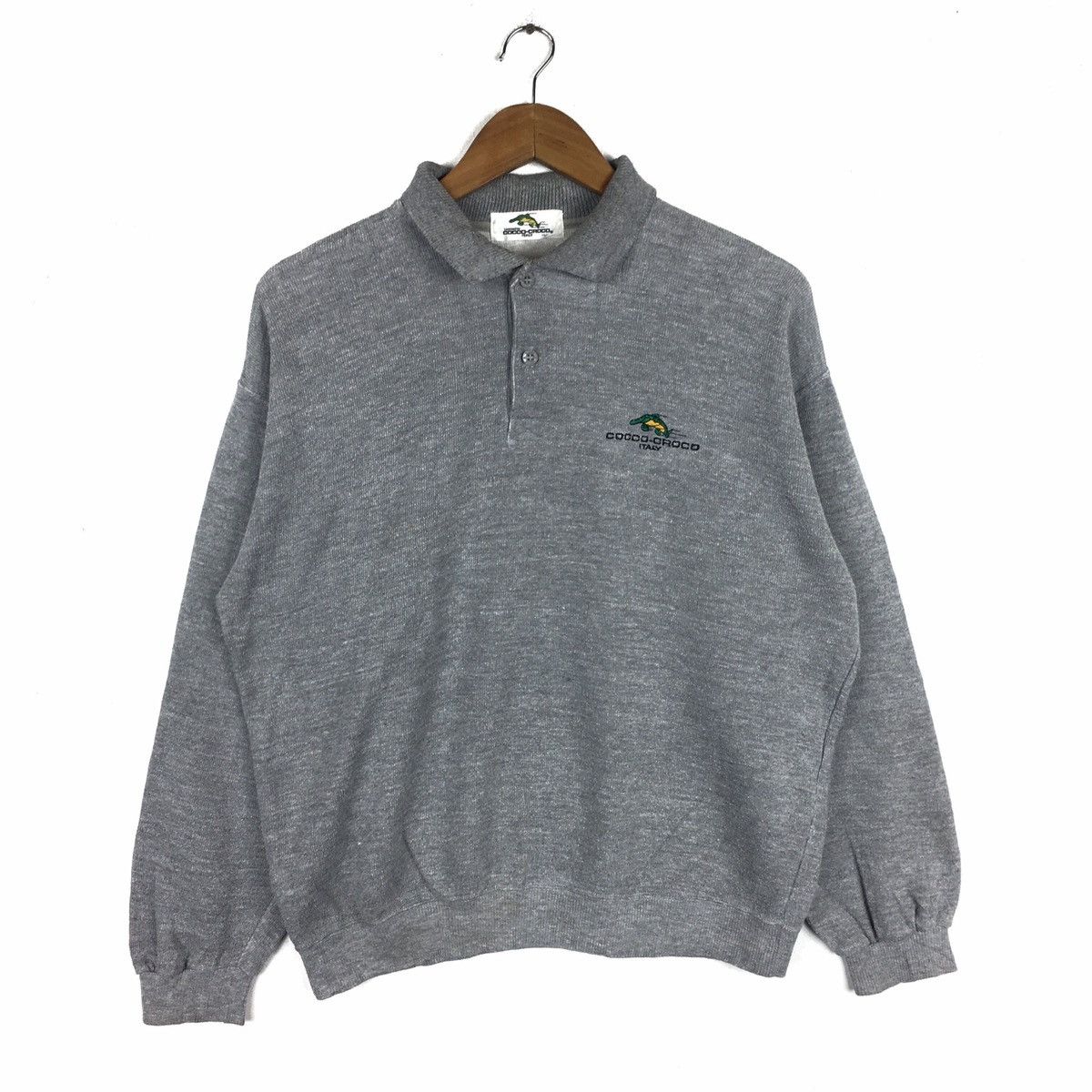 Vintage COCCO CROCO Italy Polos Sweatshirts Pullover Jumper