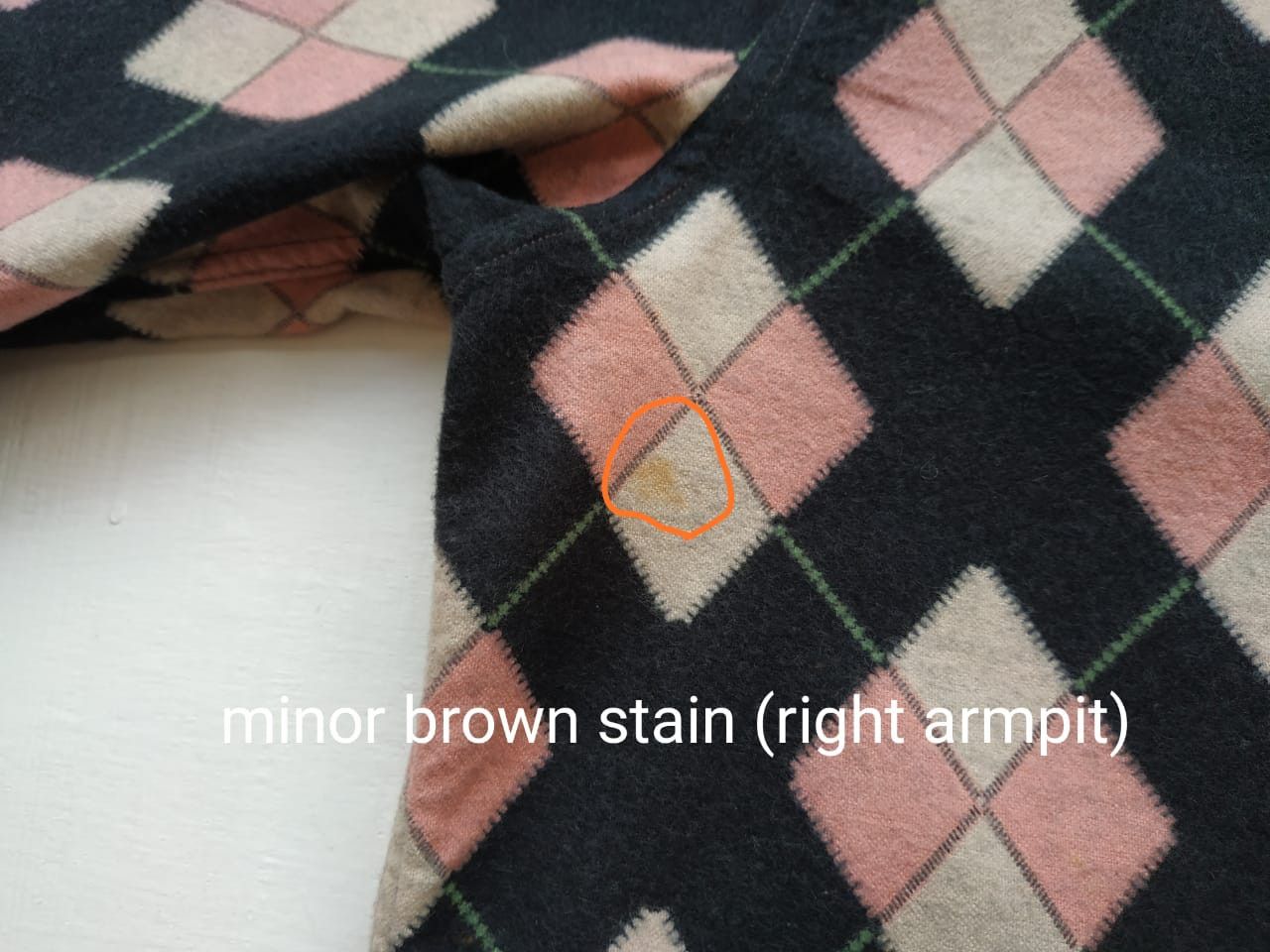 Sugar Cane Fit S to M, Style Eyes Sugarcane Rockability Argyle Shirt Size US S / EU 44-46 / 1 - 6 Thumbnail